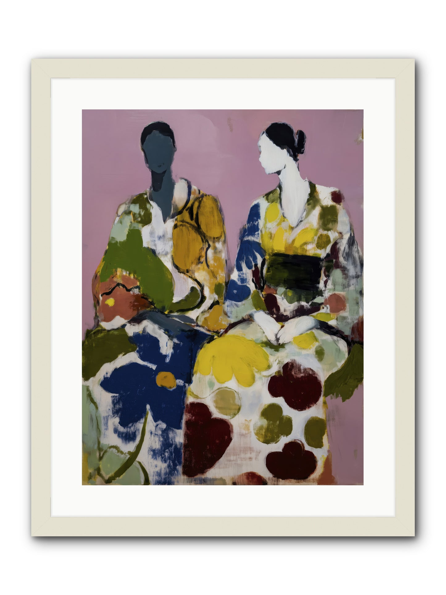 Prelude -- Framed Print - White 18x24