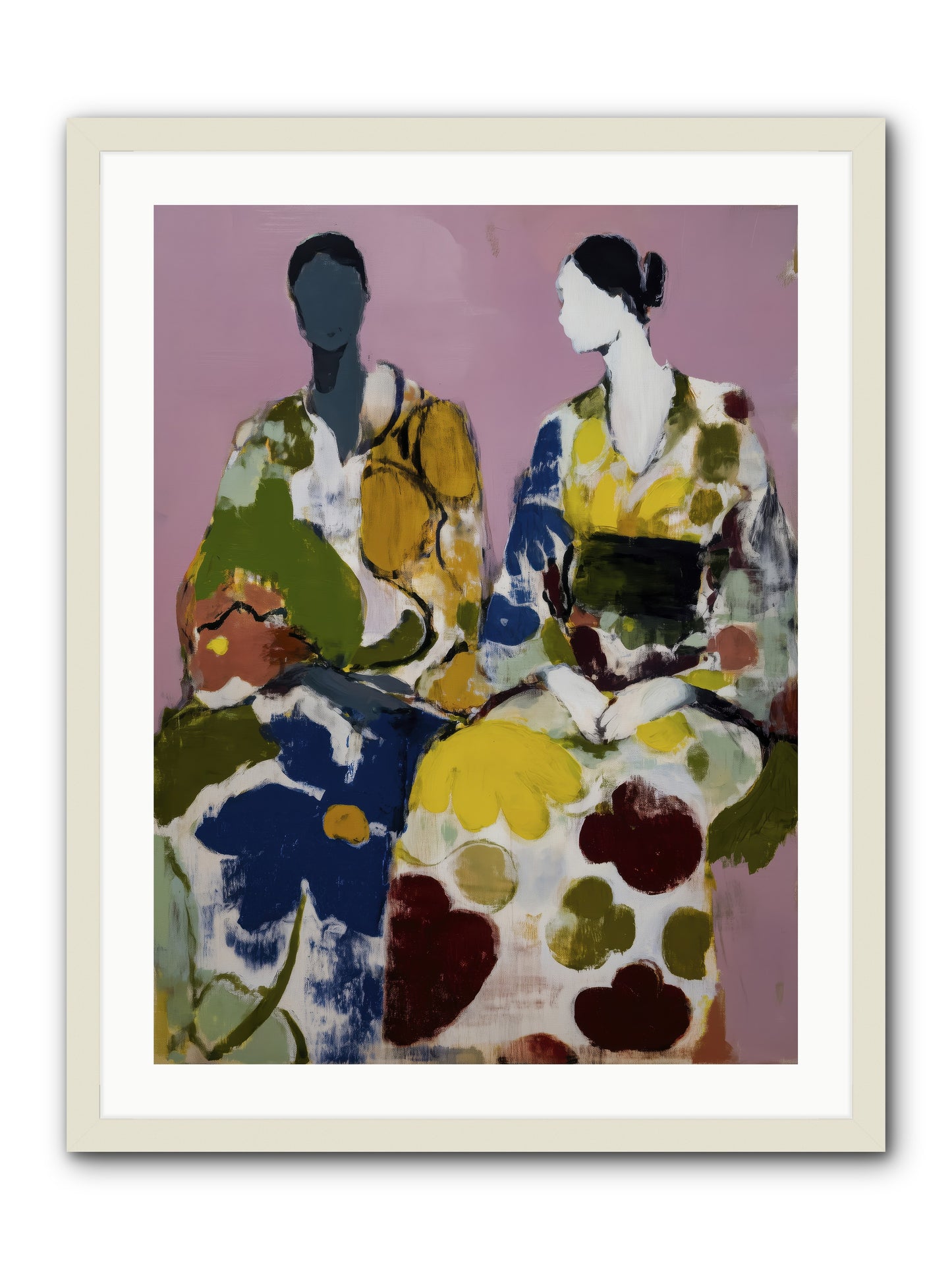 Prelude -- Framed Print - White 24x32
