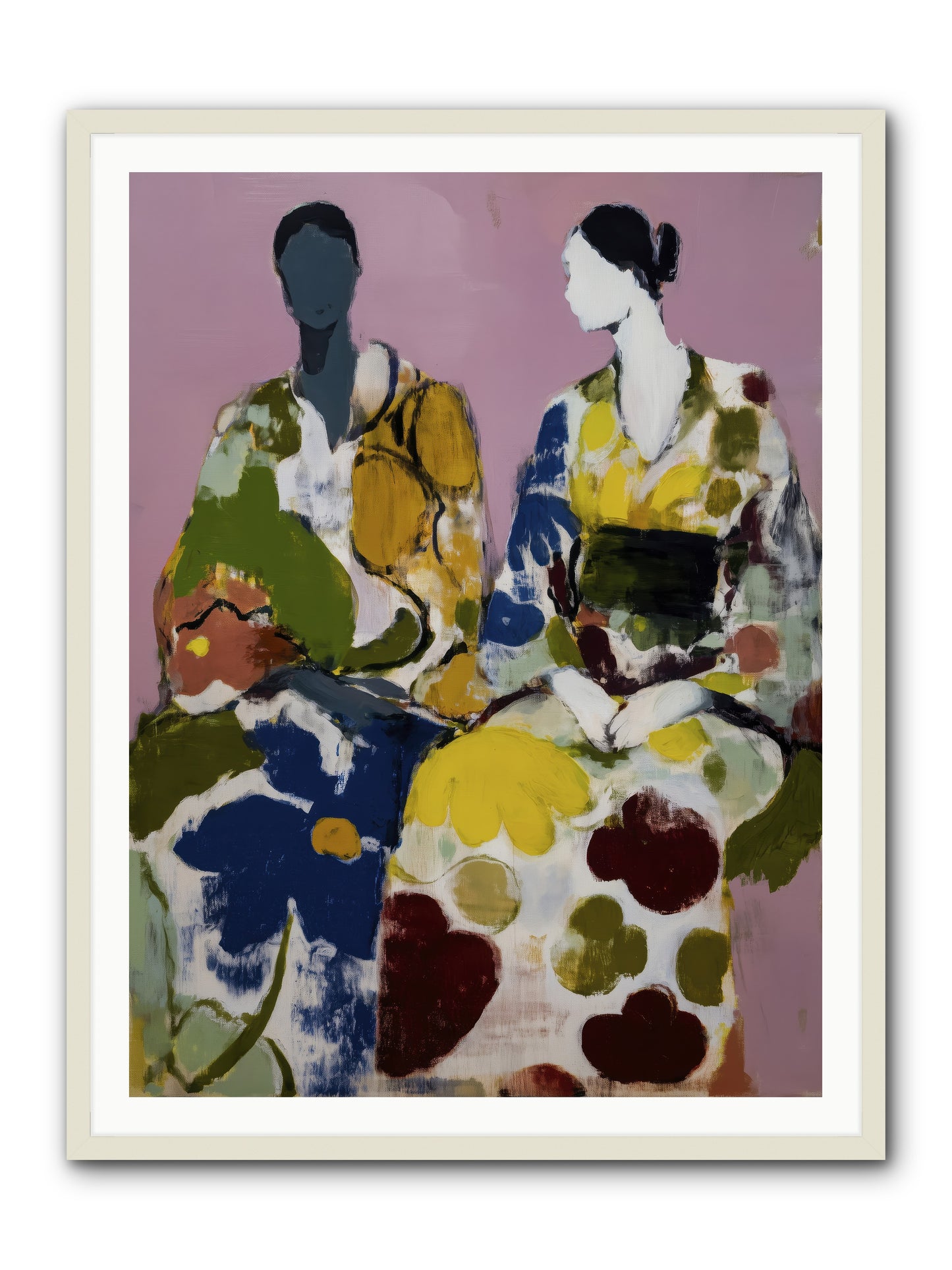 Prelude -- Framed Print - White 36x48