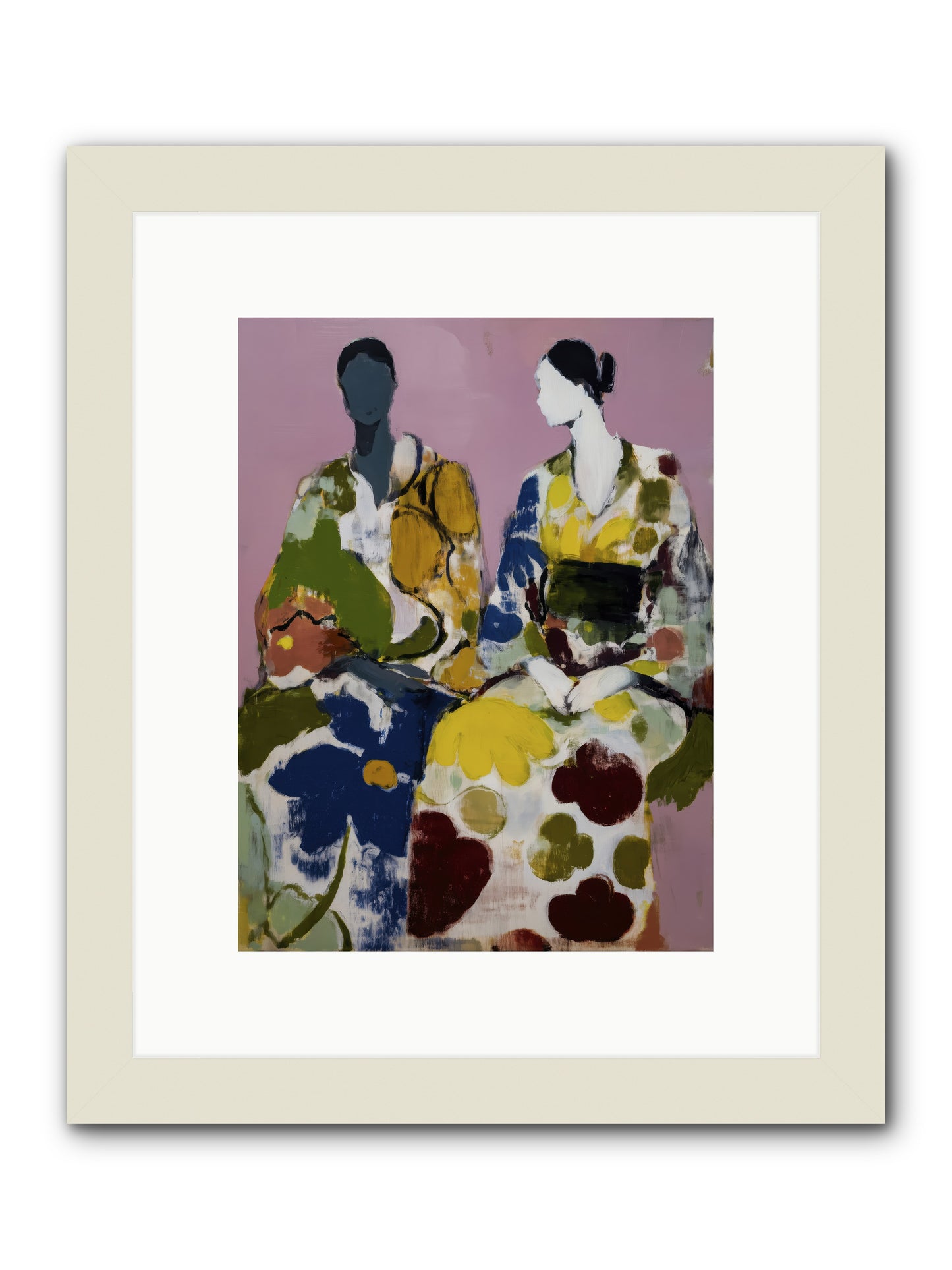 Prelude -- Framed Print - White 9x12