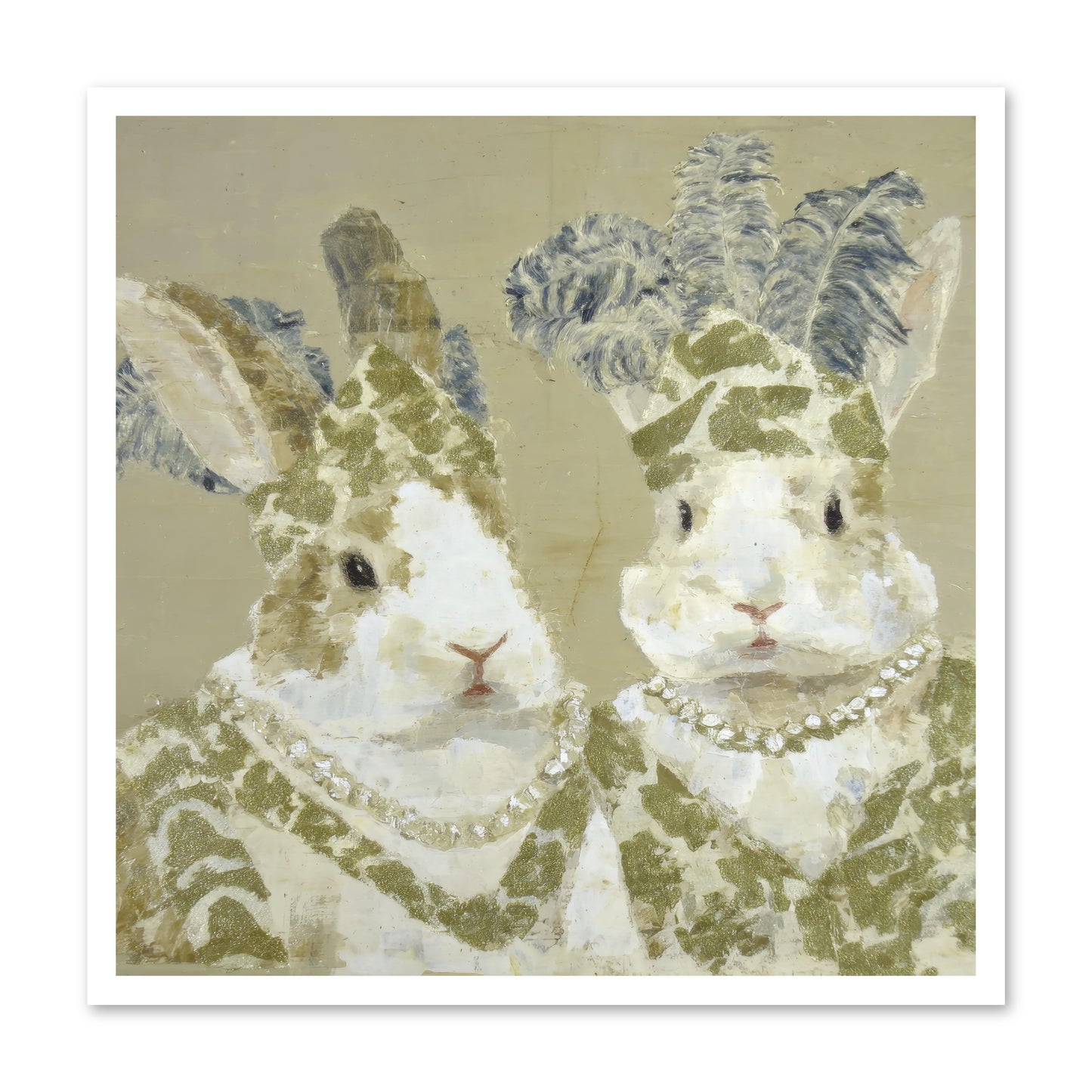 Prelude in Paisley -- Loose Canvas Print 30x30