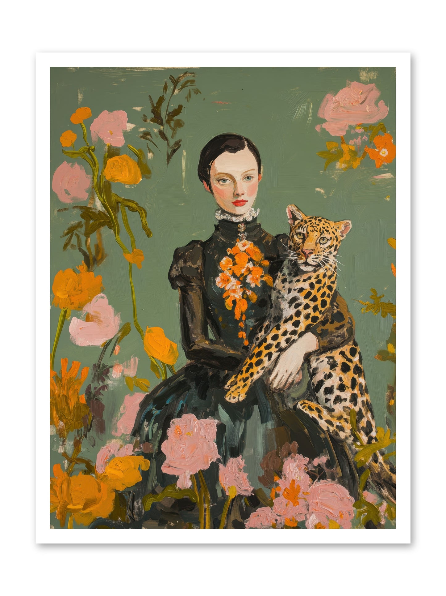 Prescient Muse -- Paper Print 24x32
