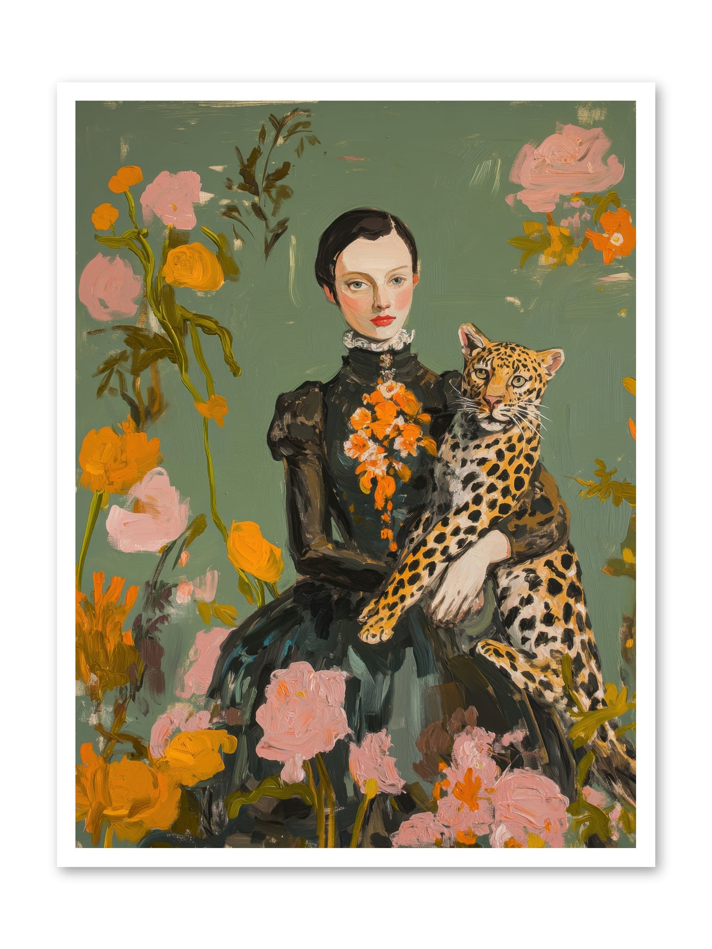 Prescient Muse -- Paper Print 30x40