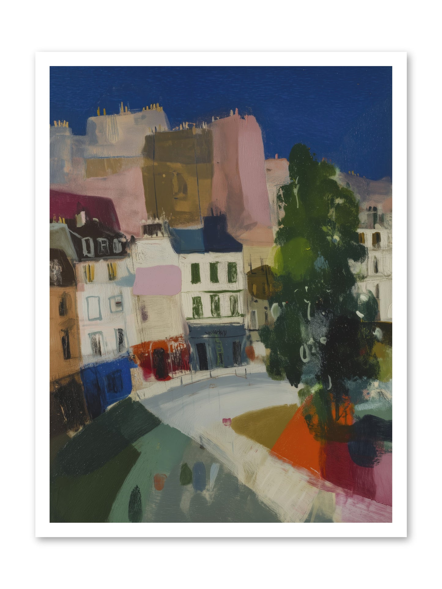Present Moment -- Loose Canvas Print 24x32