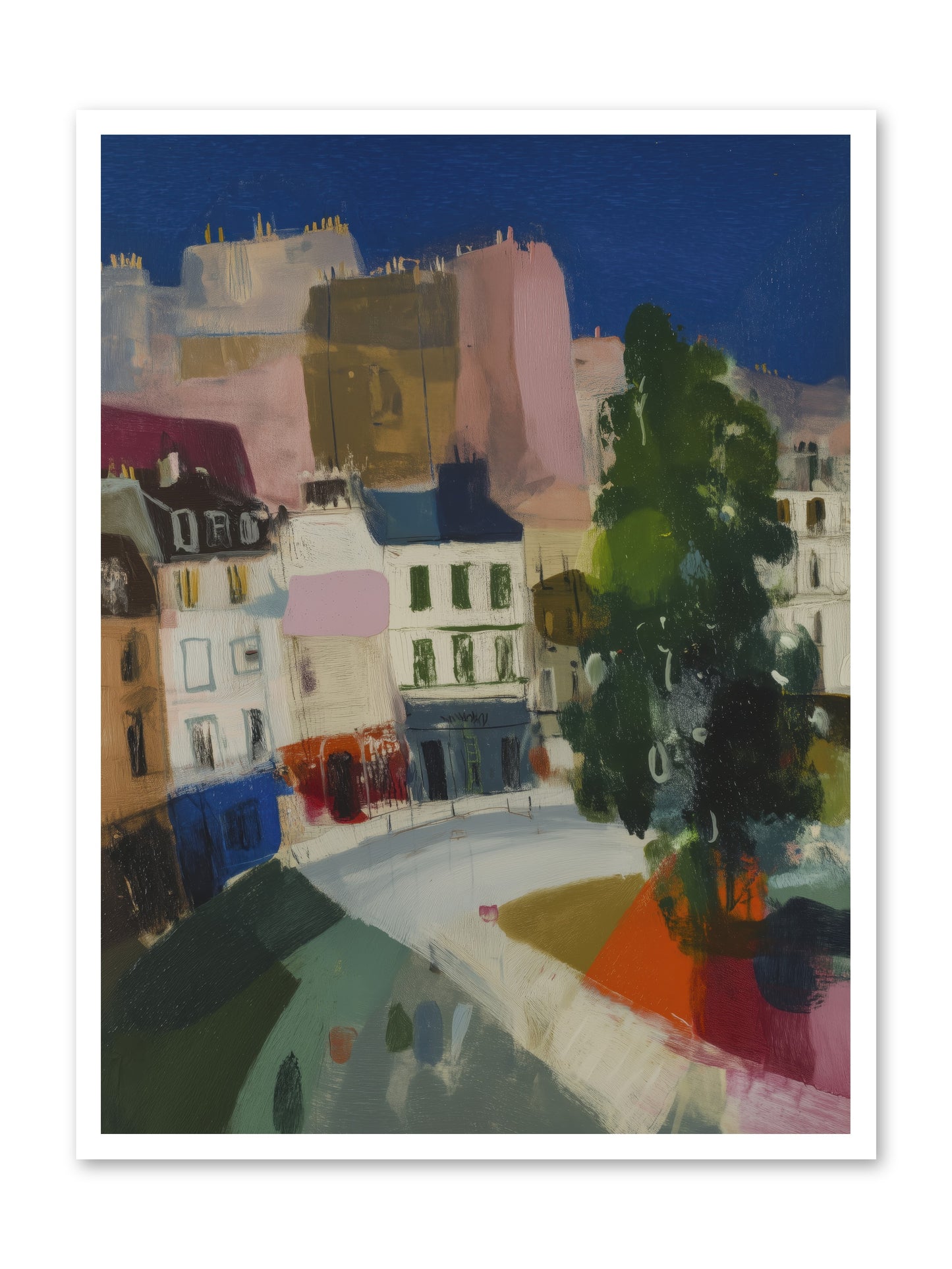 Present Moment -- Loose Canvas Print 30x40