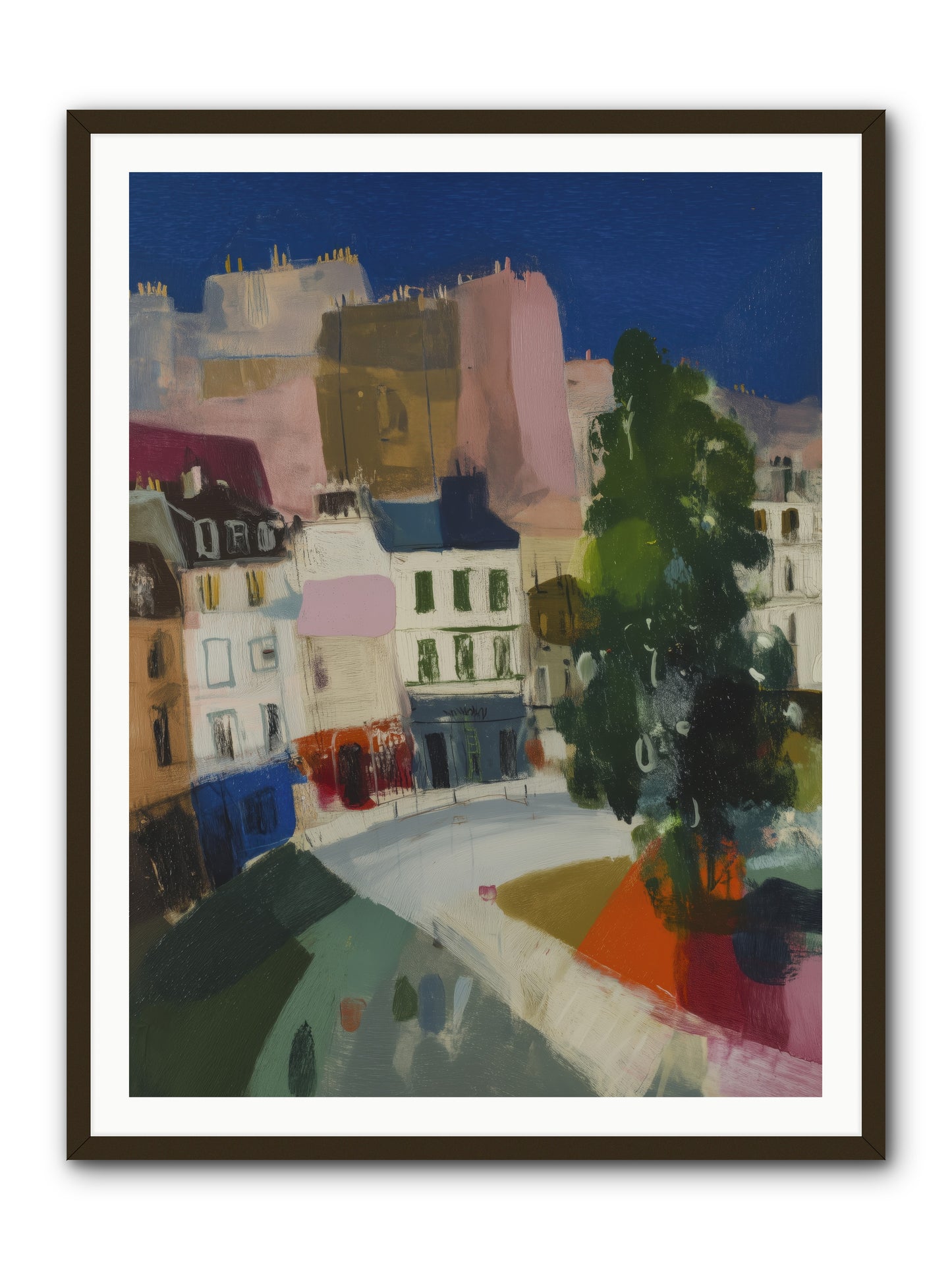 Present Moment -- Framed Print - Black 36x48