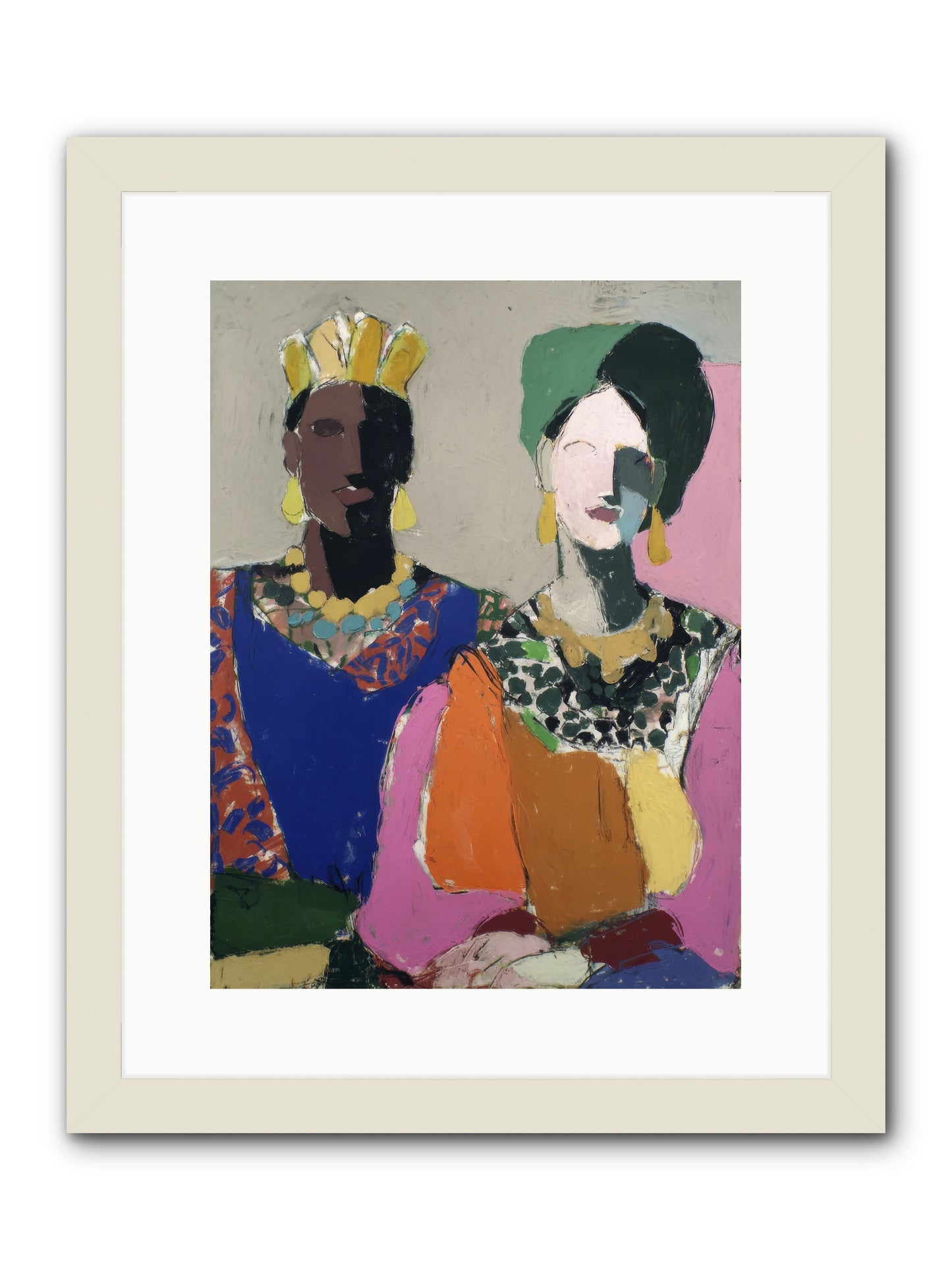 Preserved -- Framed Print - White 12x16