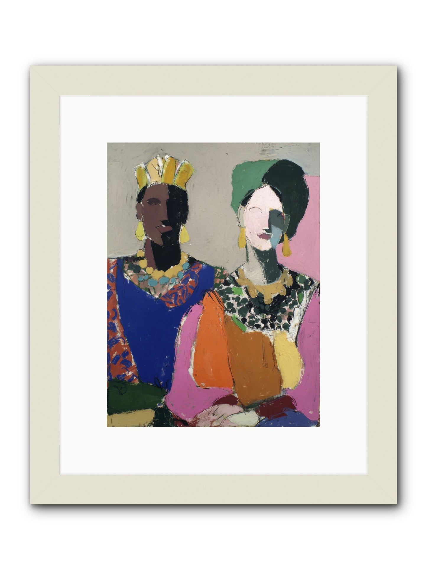 Preserved -- Framed Print - White 9x12