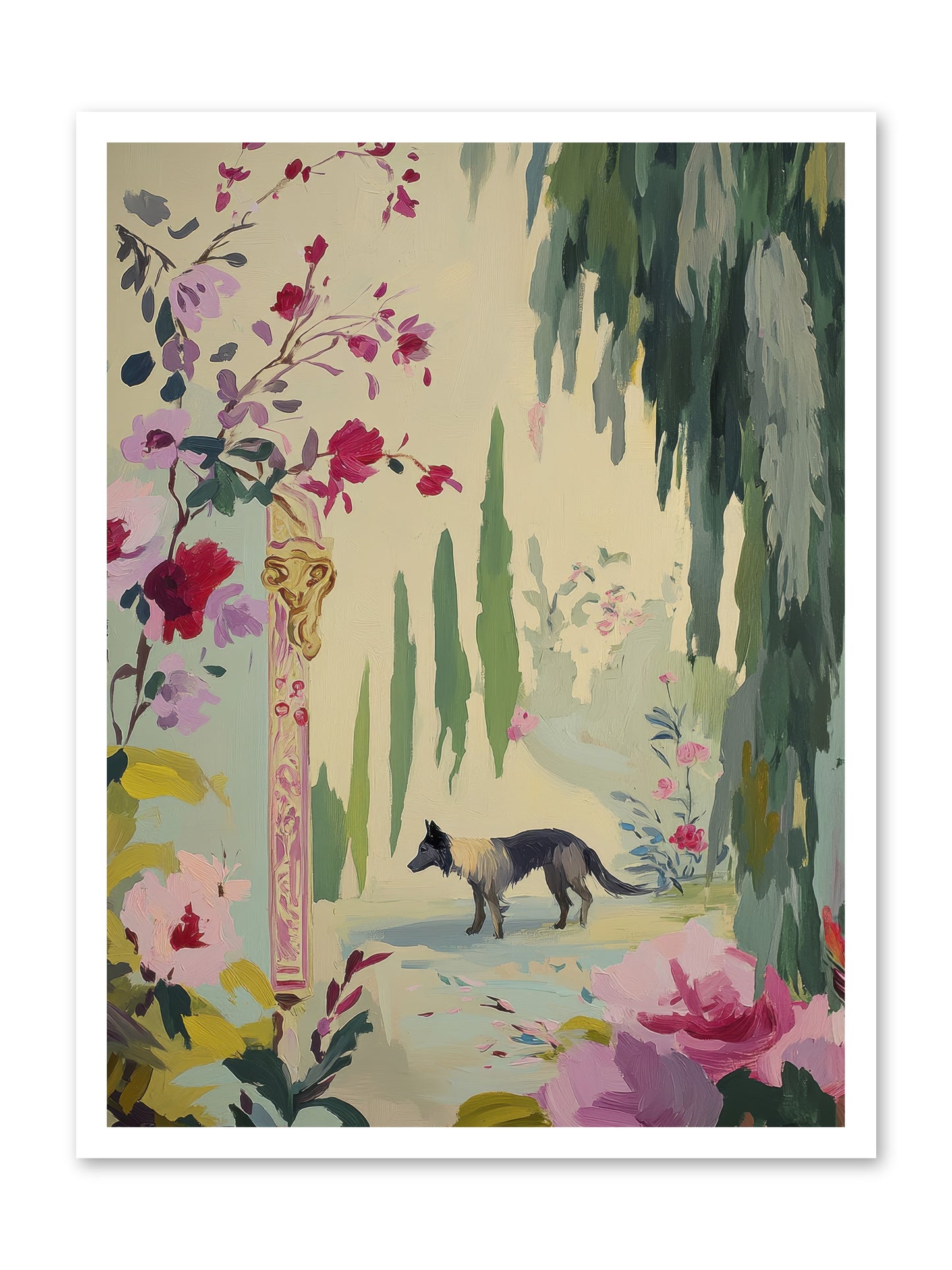Primrose Field -- Loose Canvas Print 24x32