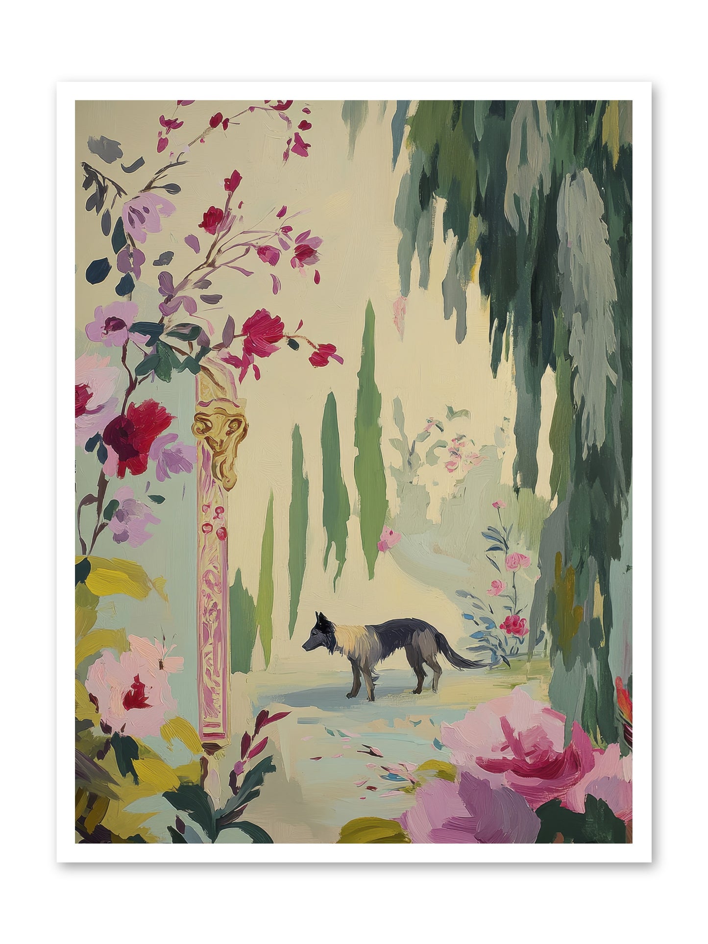 Primrose Field -- Loose Canvas Print 30x40