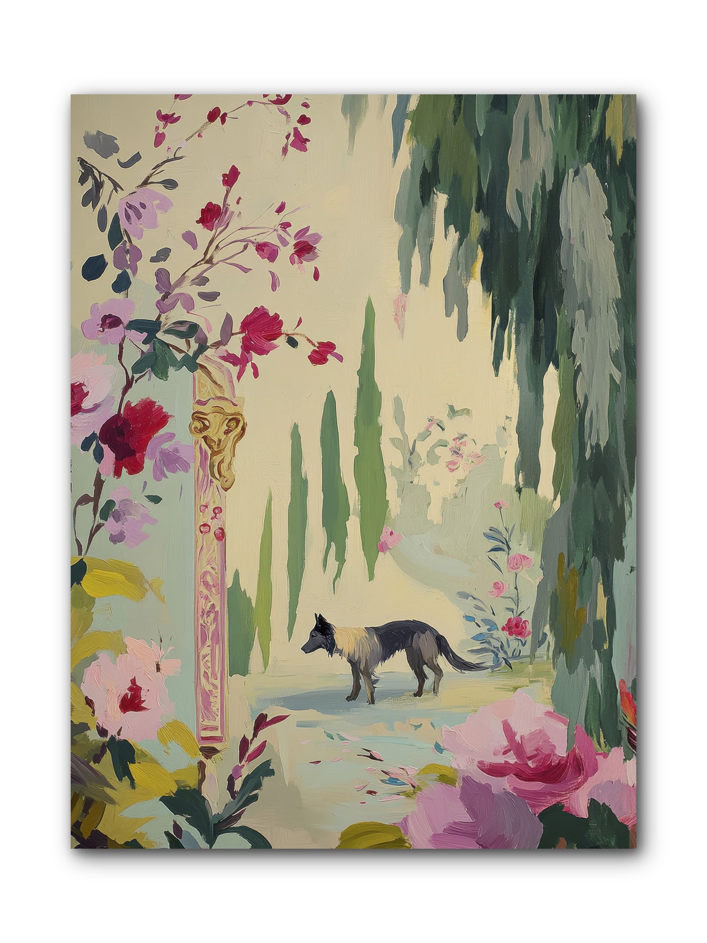 Primrose Field -- Wrapped Canvas 9x12