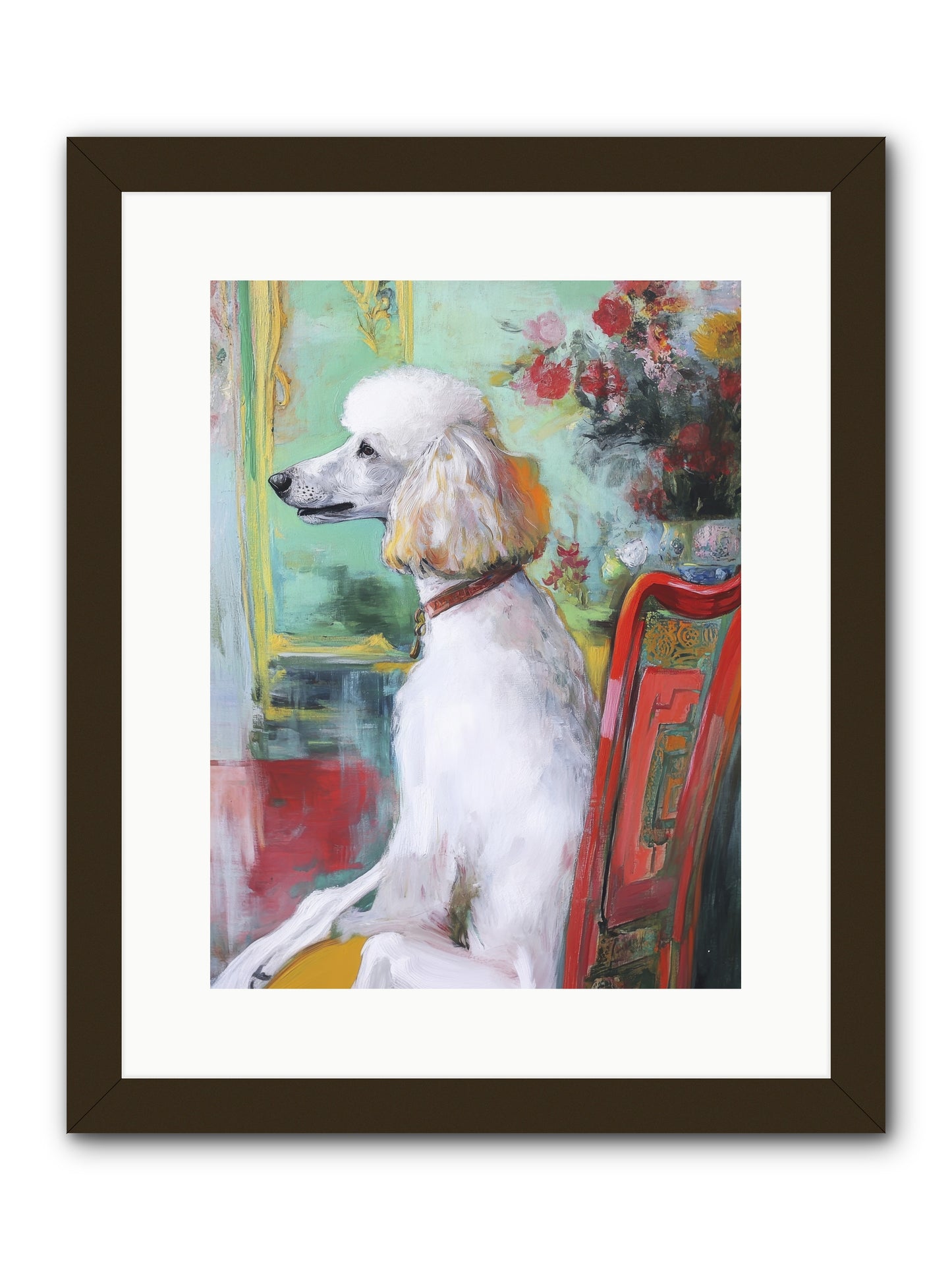 Princess Lemon Drop -- Framed Print - Black 12x16