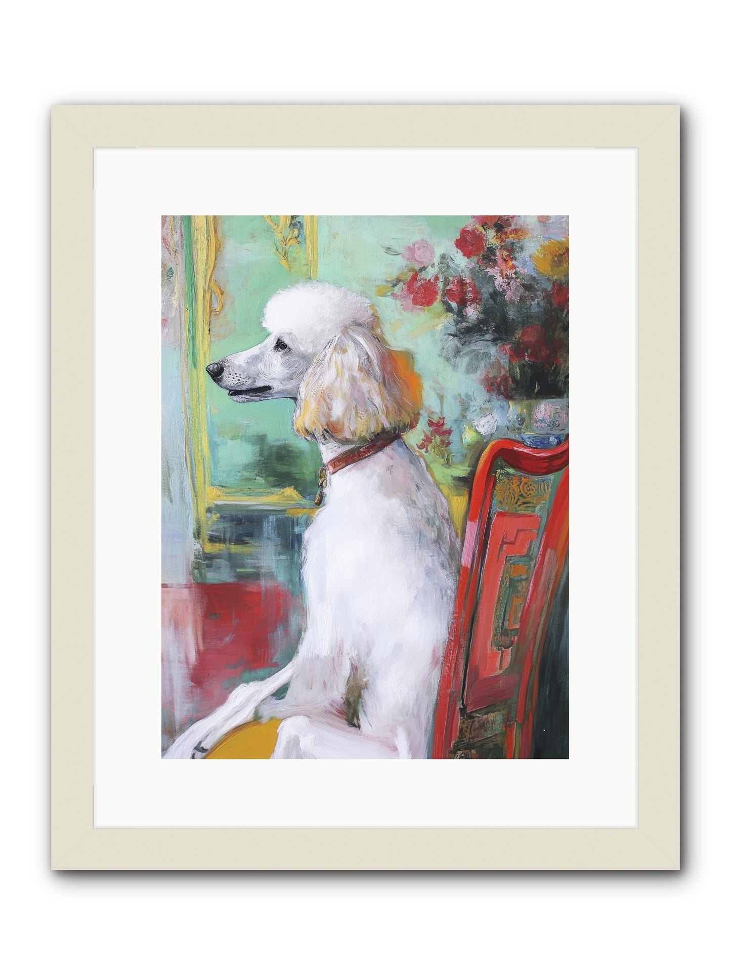 Princess Lemon Drop -- Framed Print - White 12x16