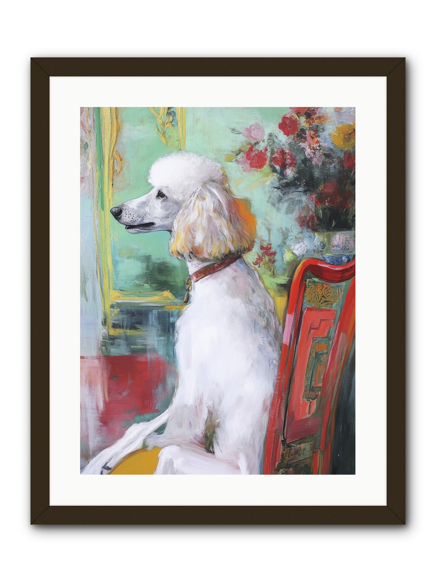 Princess Lemon Drop -- Framed Print - Black 18x24