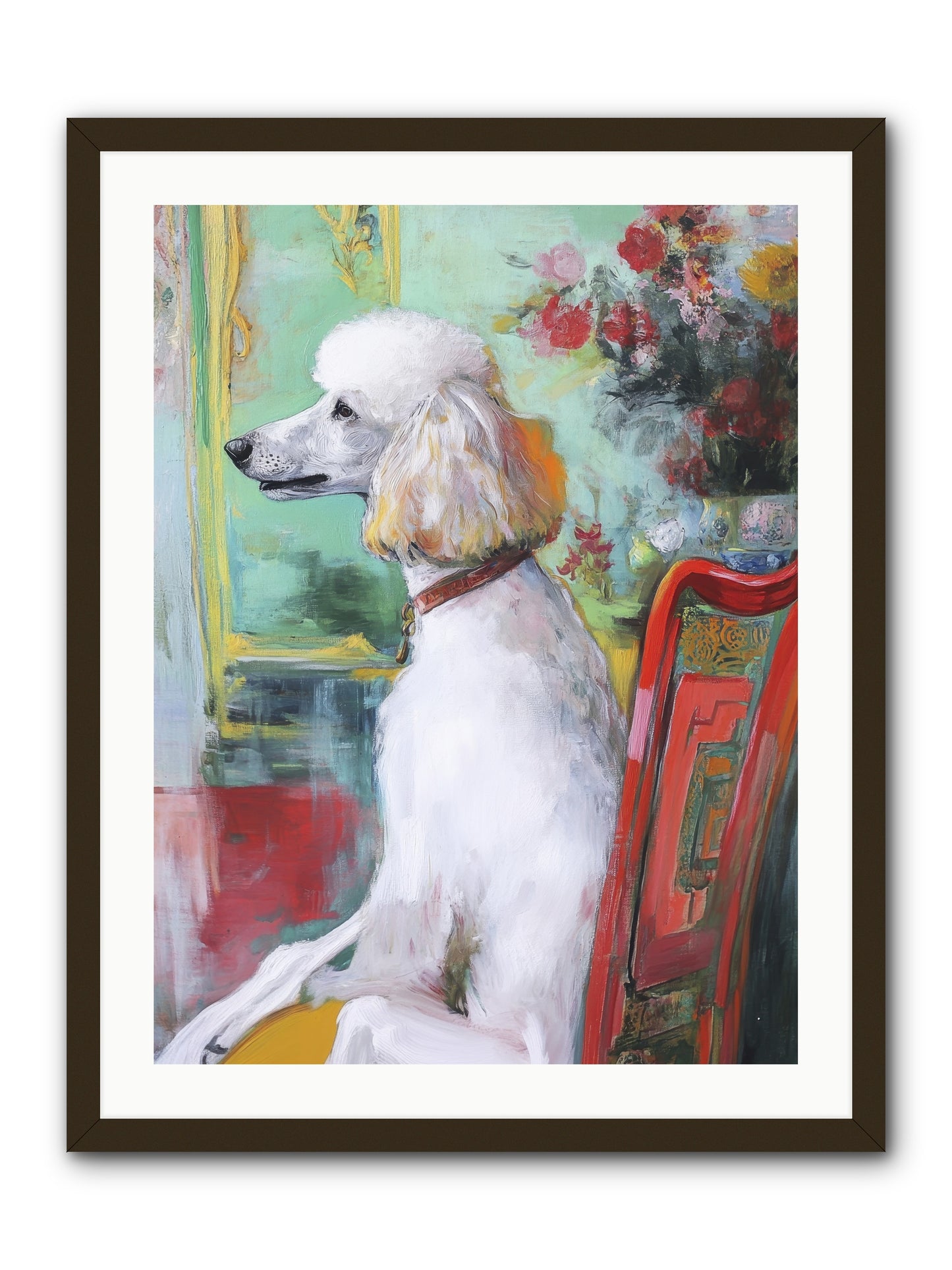 Princess Lemon Drop -- Framed Print - Black 24x32