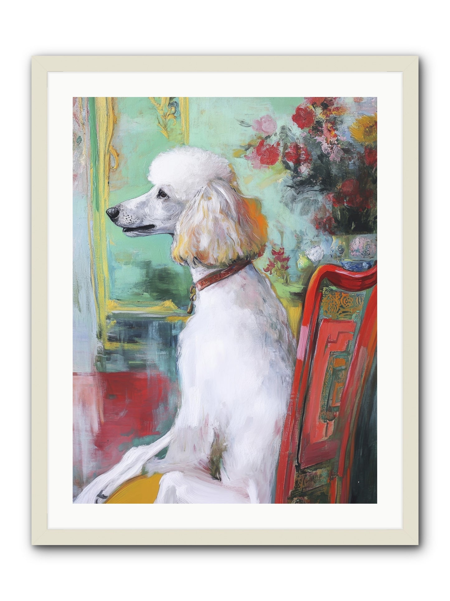 Princess Lemon Drop -- Framed Print - White 24x32