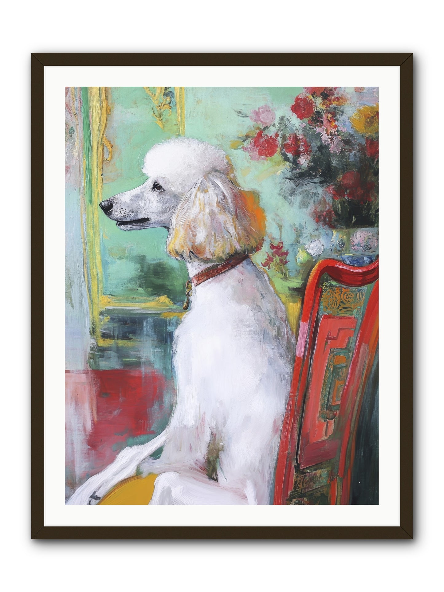 Princess Lemon Drop -- Framed Print - Black 30x40