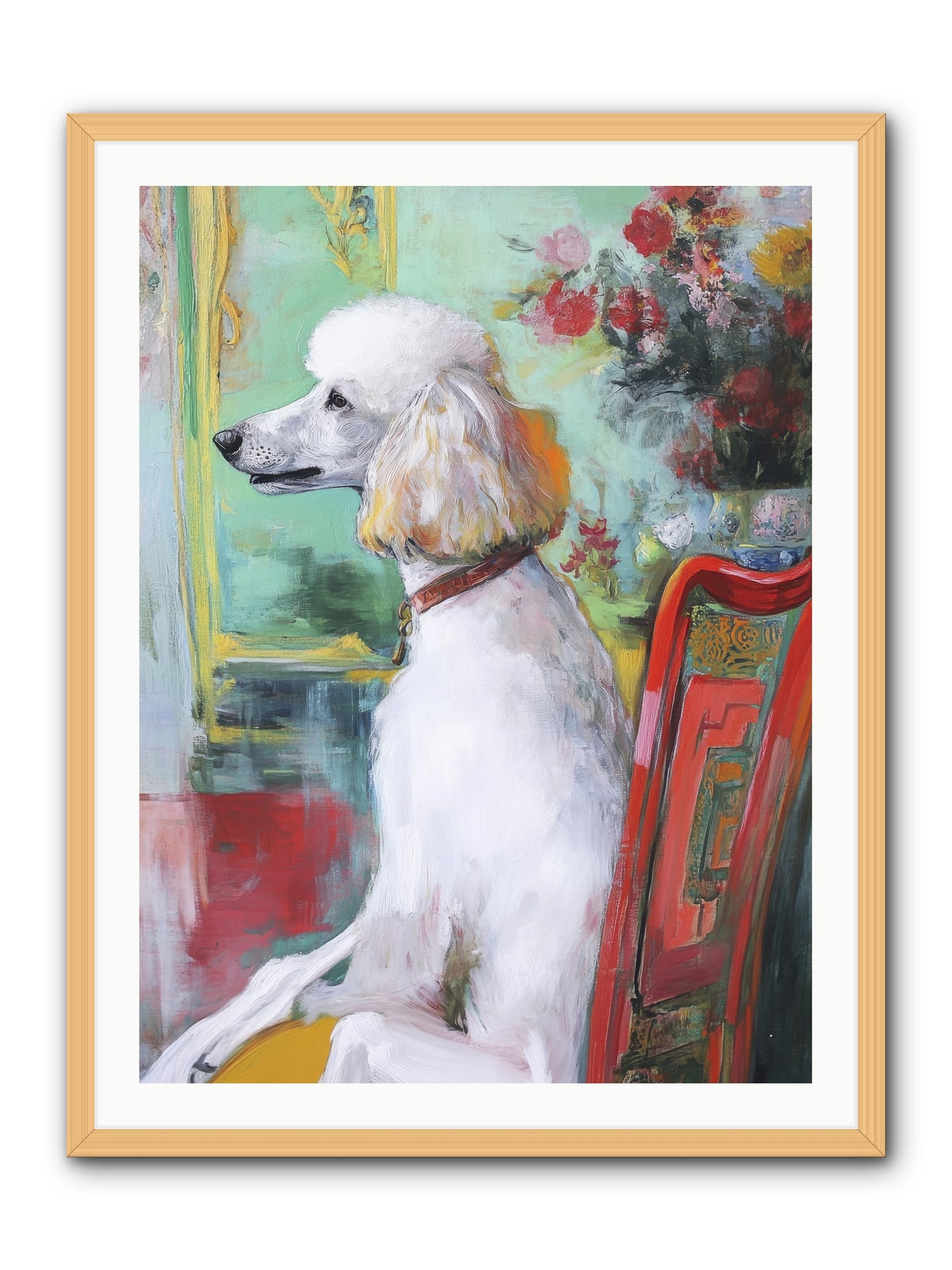 Princess Lemon Drop -- Framed Print - Natural 30x40