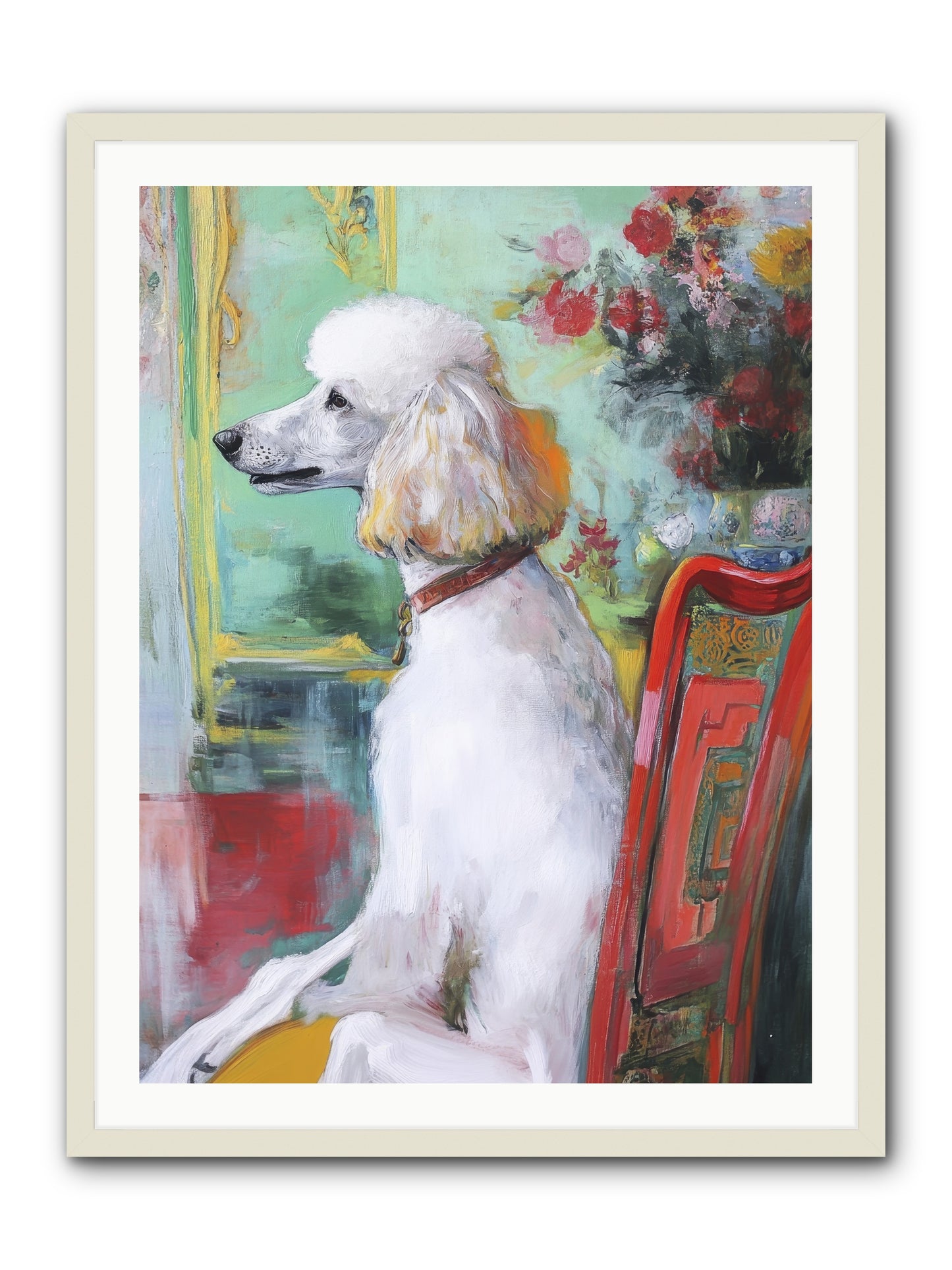 Princess Lemon Drop -- Framed Print - White 30x40