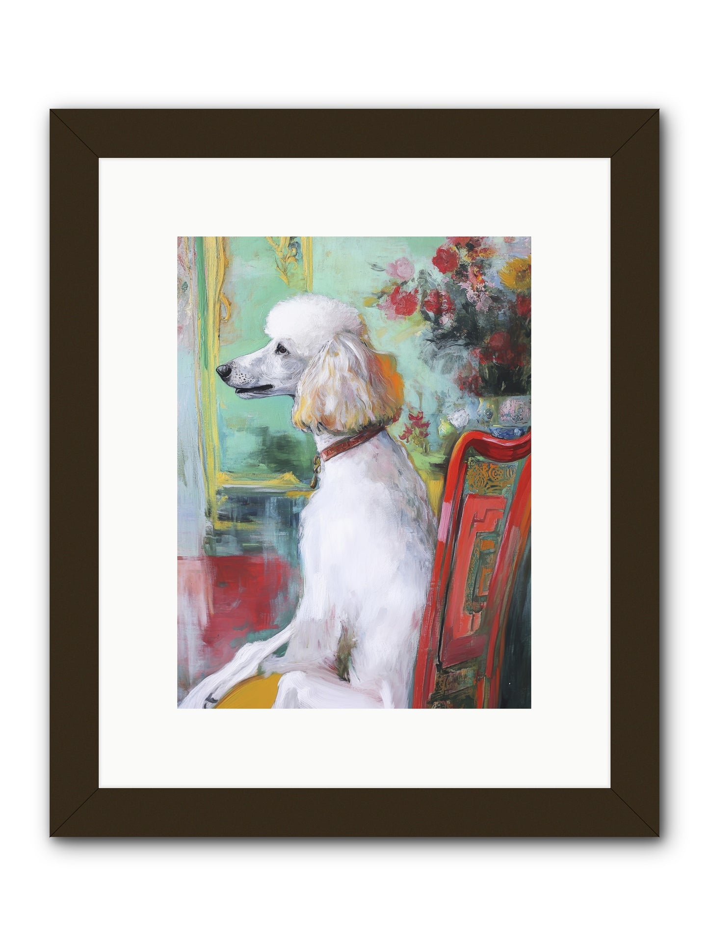 Princess Lemon Drop -- Framed Print - Black 9x12