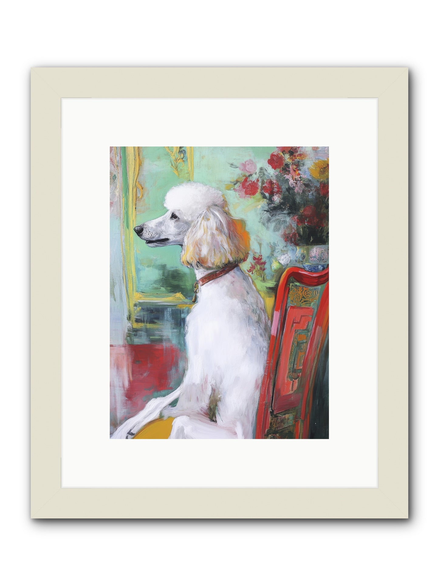 Princess Lemon Drop -- Framed Print - White 9x12