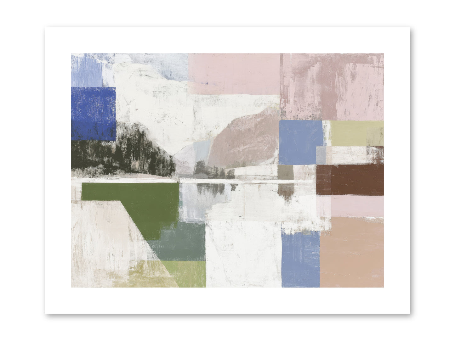 Prism Dusk. No.1 png -- Paper Print 12x9