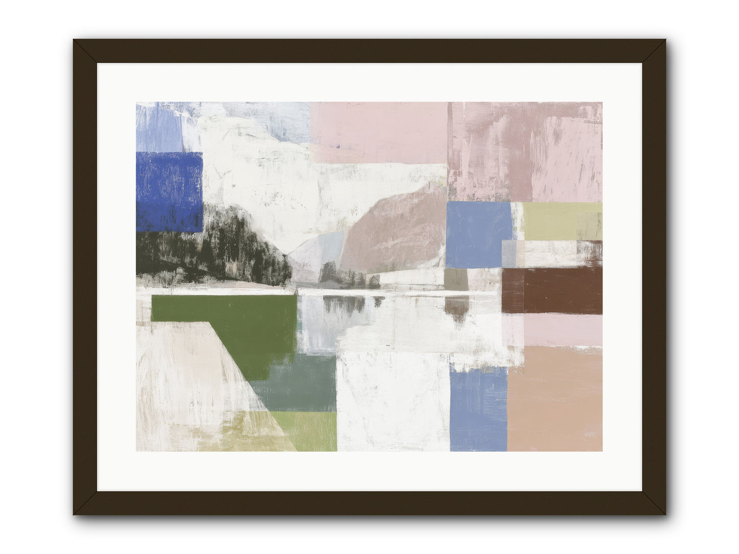 Prism Dusk. No.1 png -- Framed Print - Black 24x18