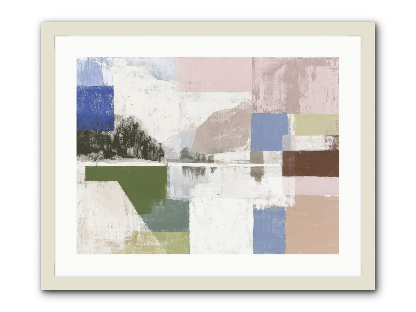 Prism Dusk. No.1 png -- Framed Print - White 24x18