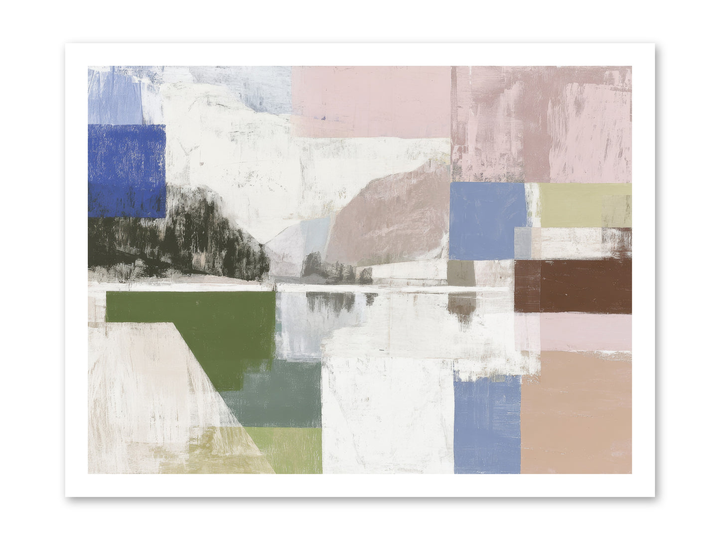 Prism Dusk. No.1 png -- Paper Print 24x18
