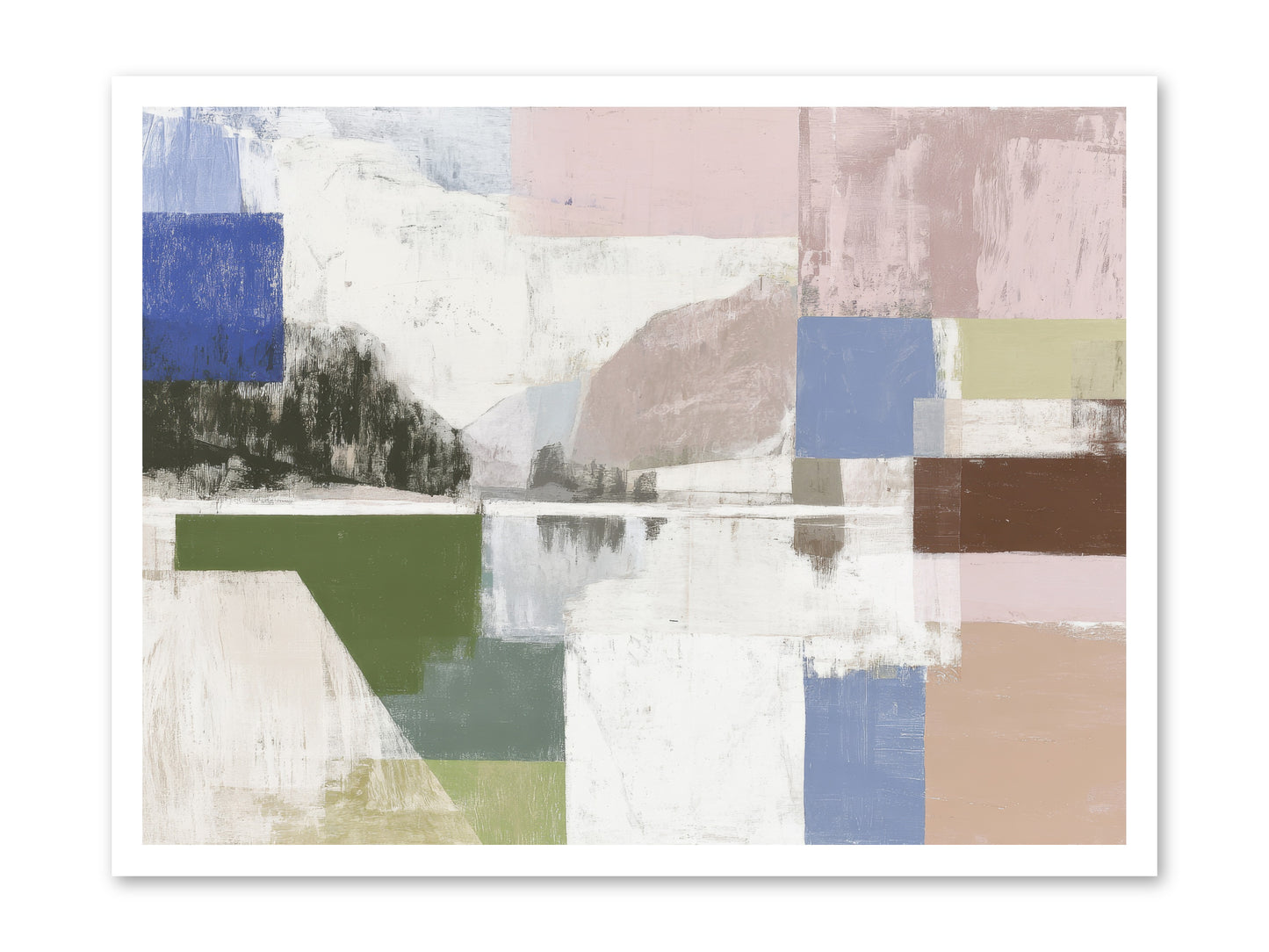 Prism Dusk. No.1 png -- Paper Print 32x24