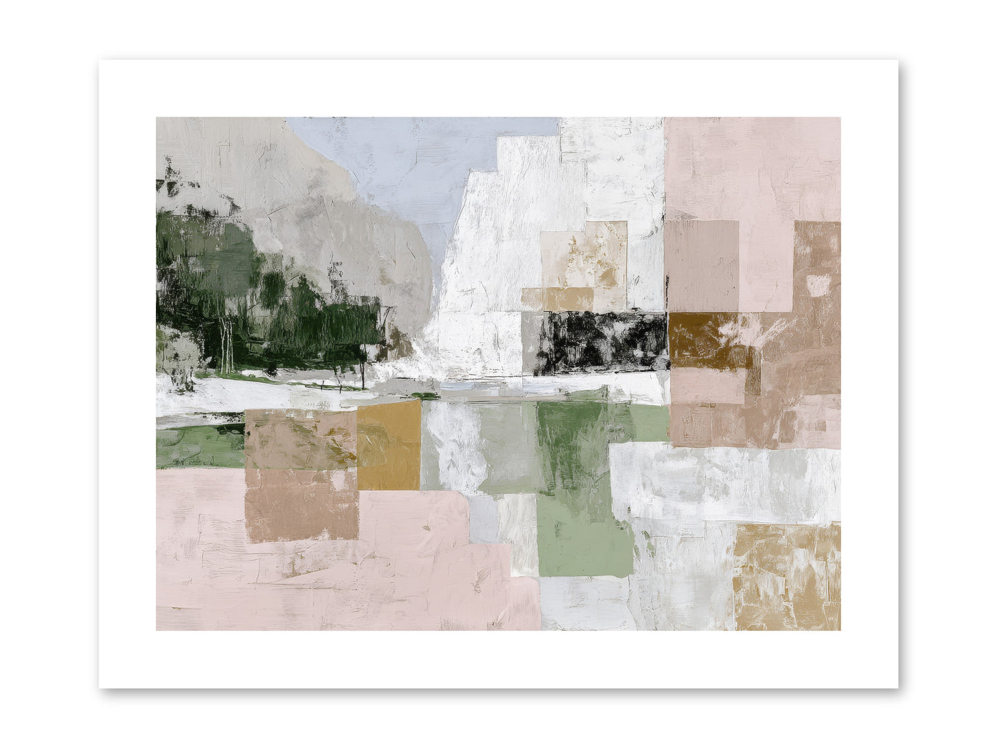 Prism Dusk No.2  -- Paper Print 12x9
