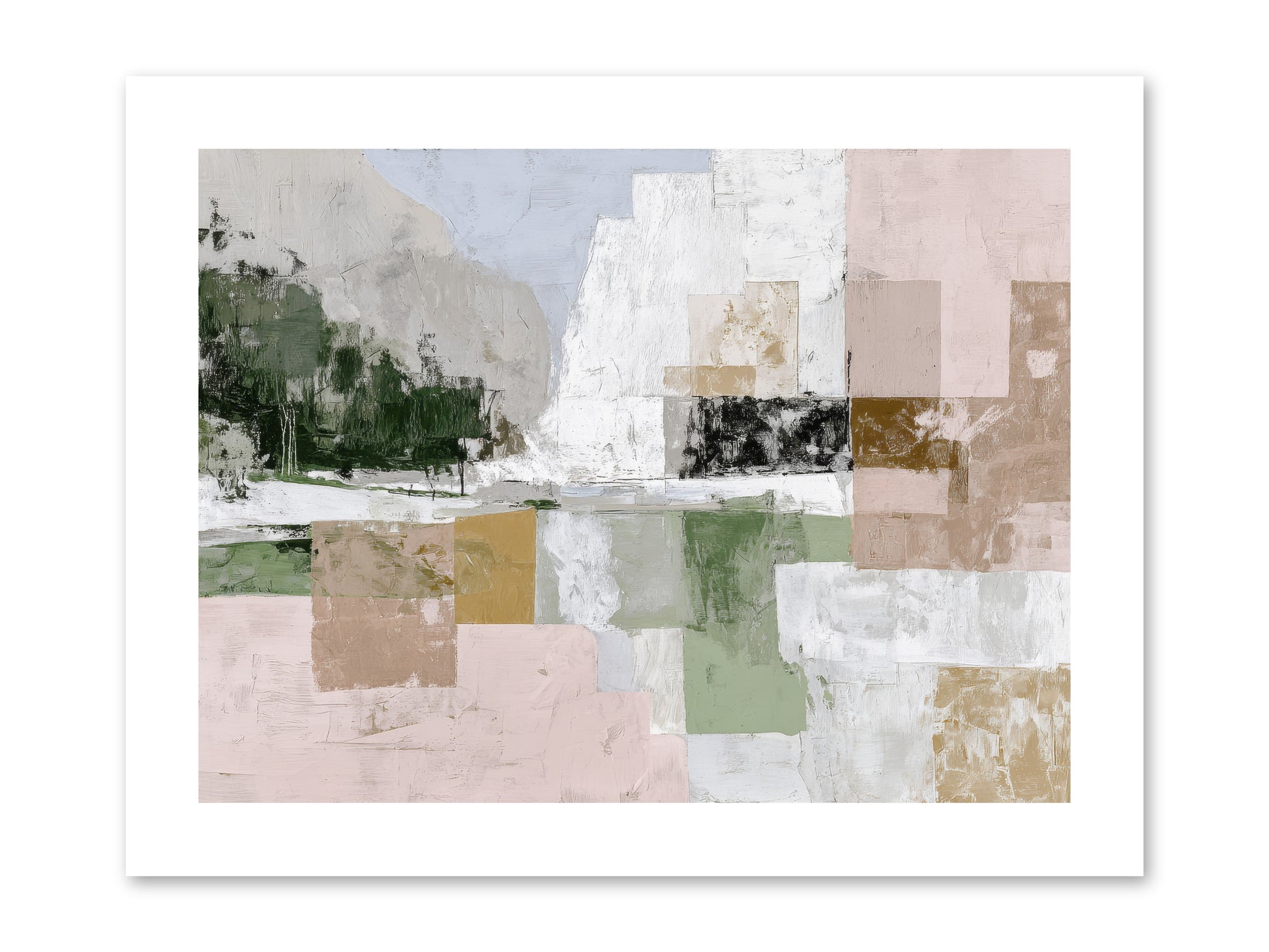 Prism Dusk No.2  -- Paper Print 12x9