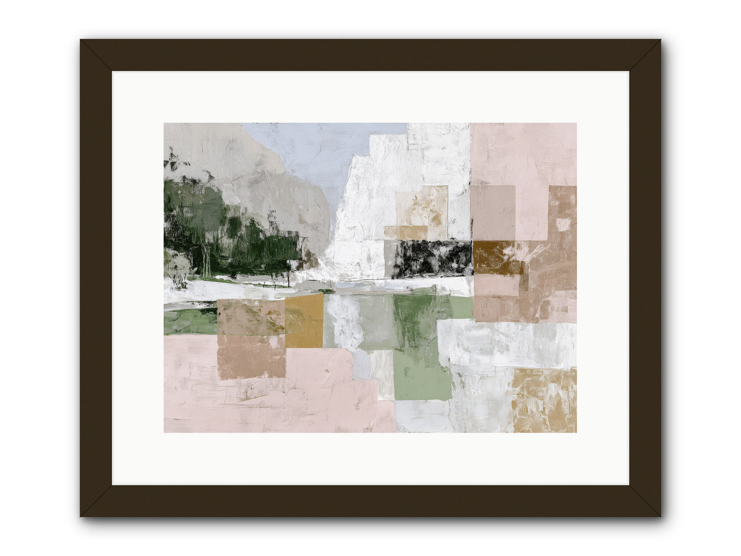 Prism Dusk No.2  -- Framed Print - Black 16x12