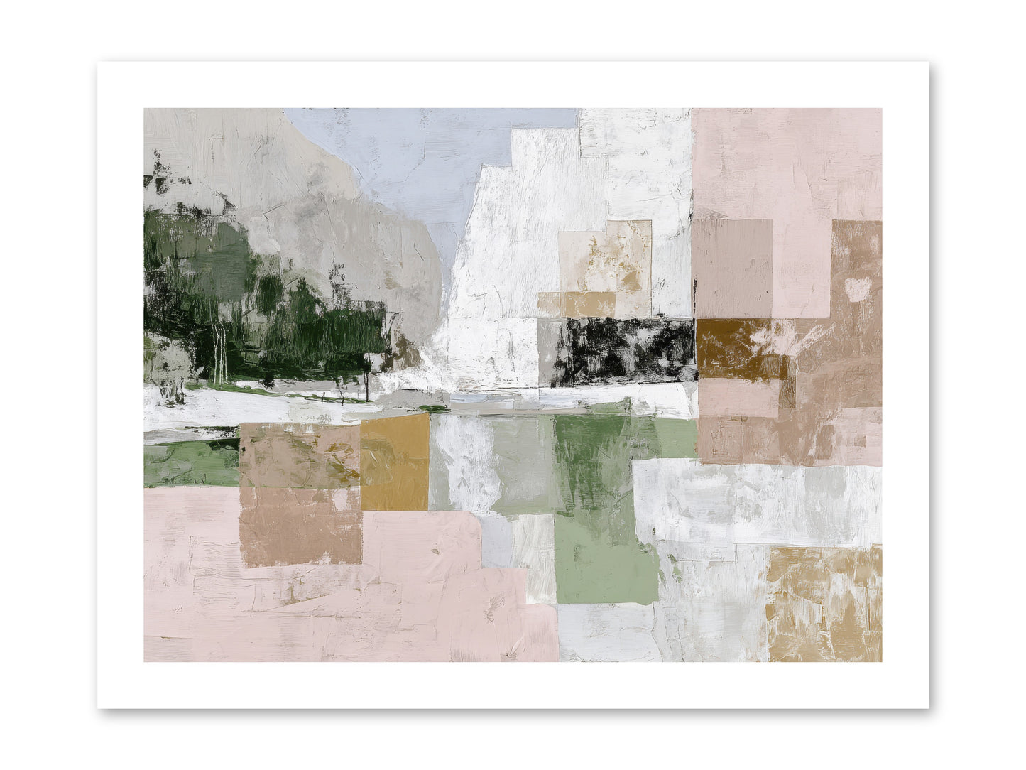 Prism Dusk No.2  -- Loose Canvas Print 16x12