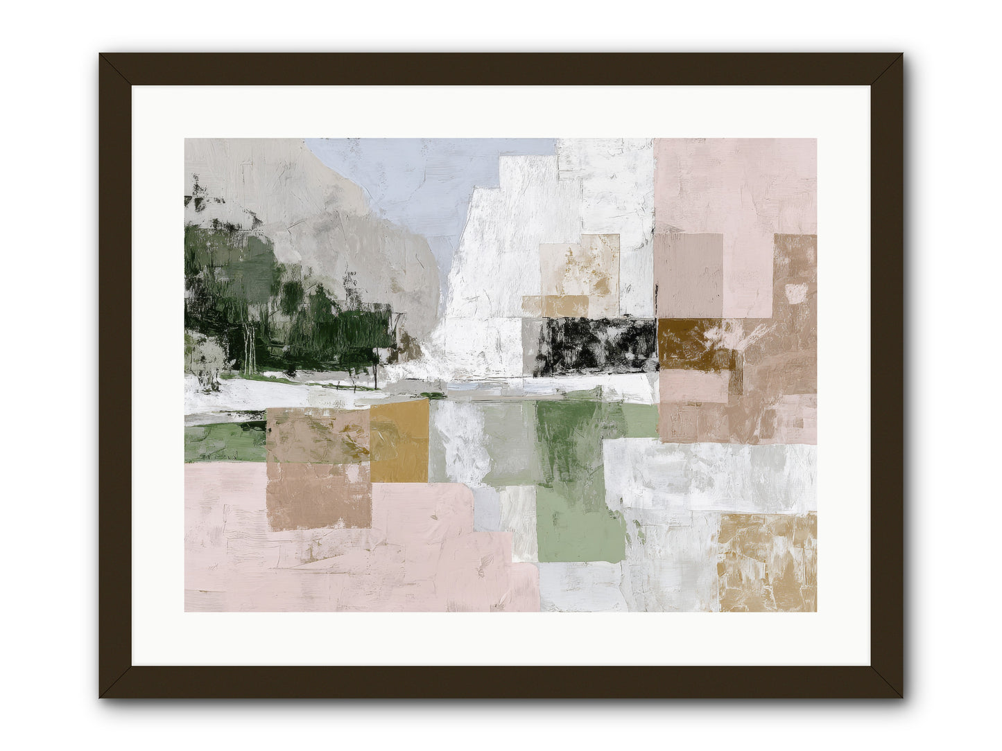 Prism Dusk No.2  -- Framed Print - Black 24x18
