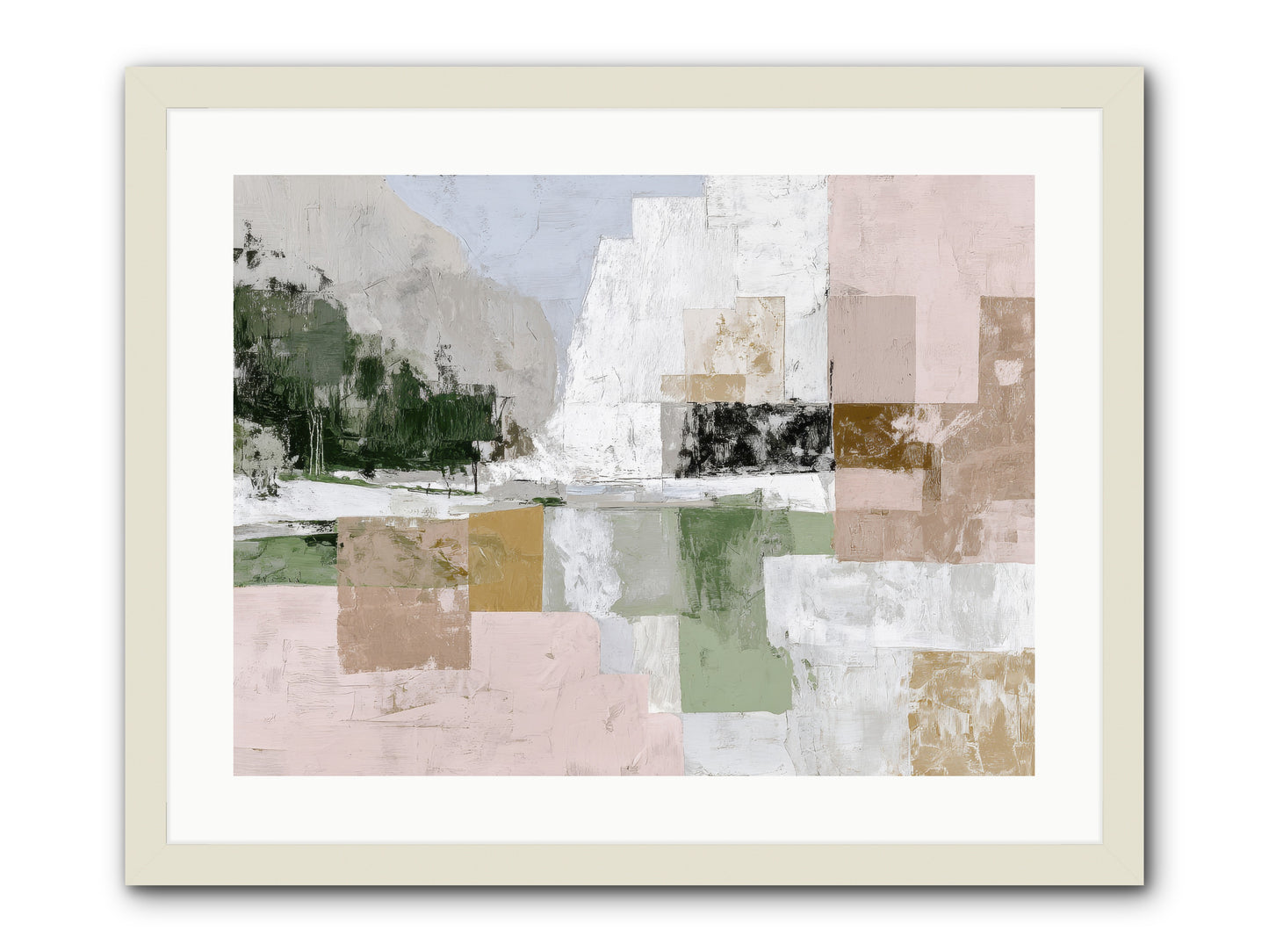 Prism Dusk No.2  -- Framed Print - White 24x18