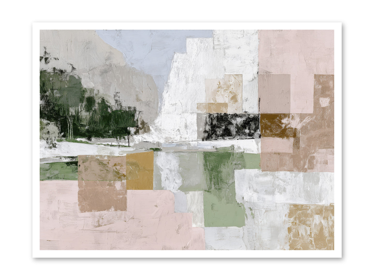 Prism Dusk No.2  -- Paper Print 40x30