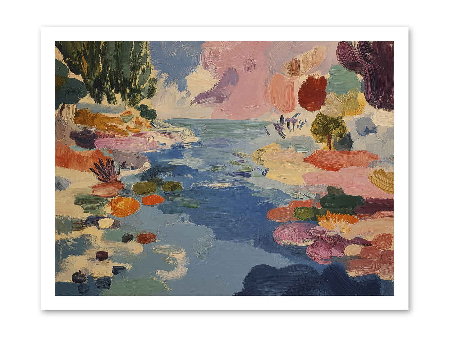 Prism Waters -- Paper Print 24x18