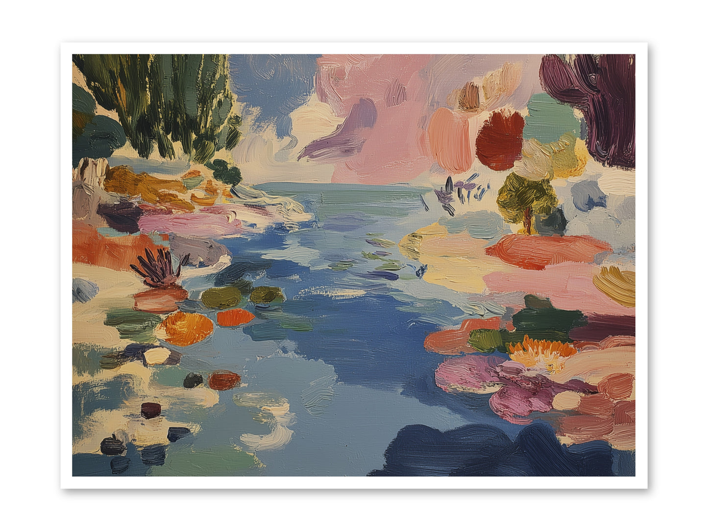 Prism Waters -- Paper Print 48x36