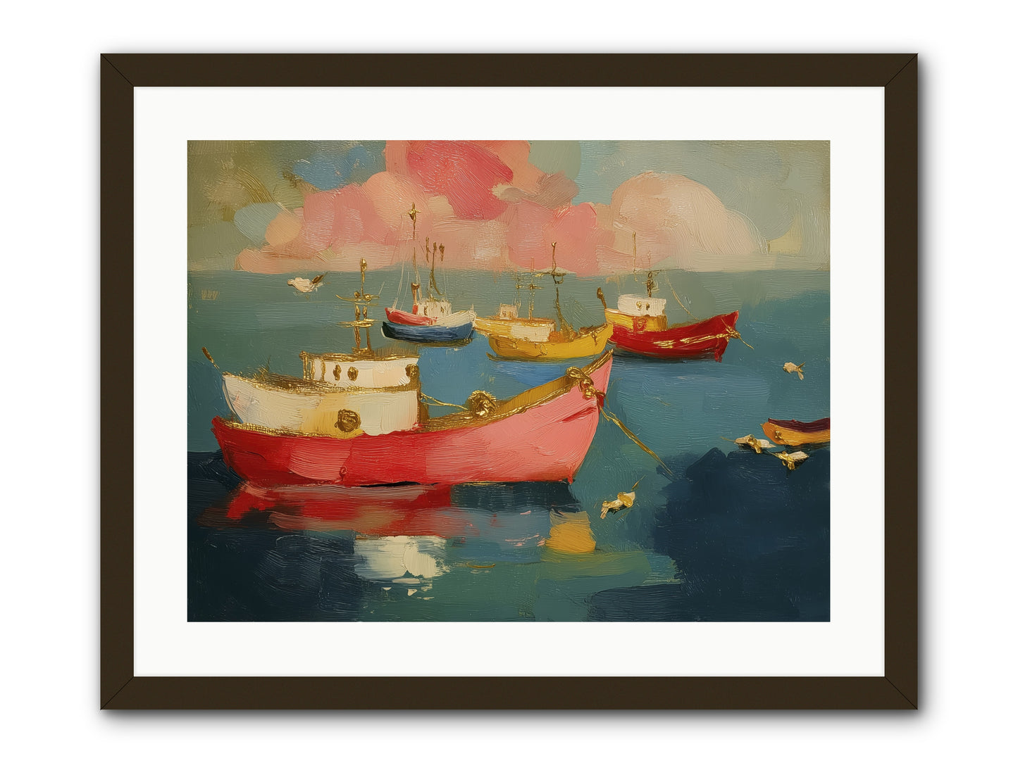 Prismatic Port -- Framed Print - Black 24x18