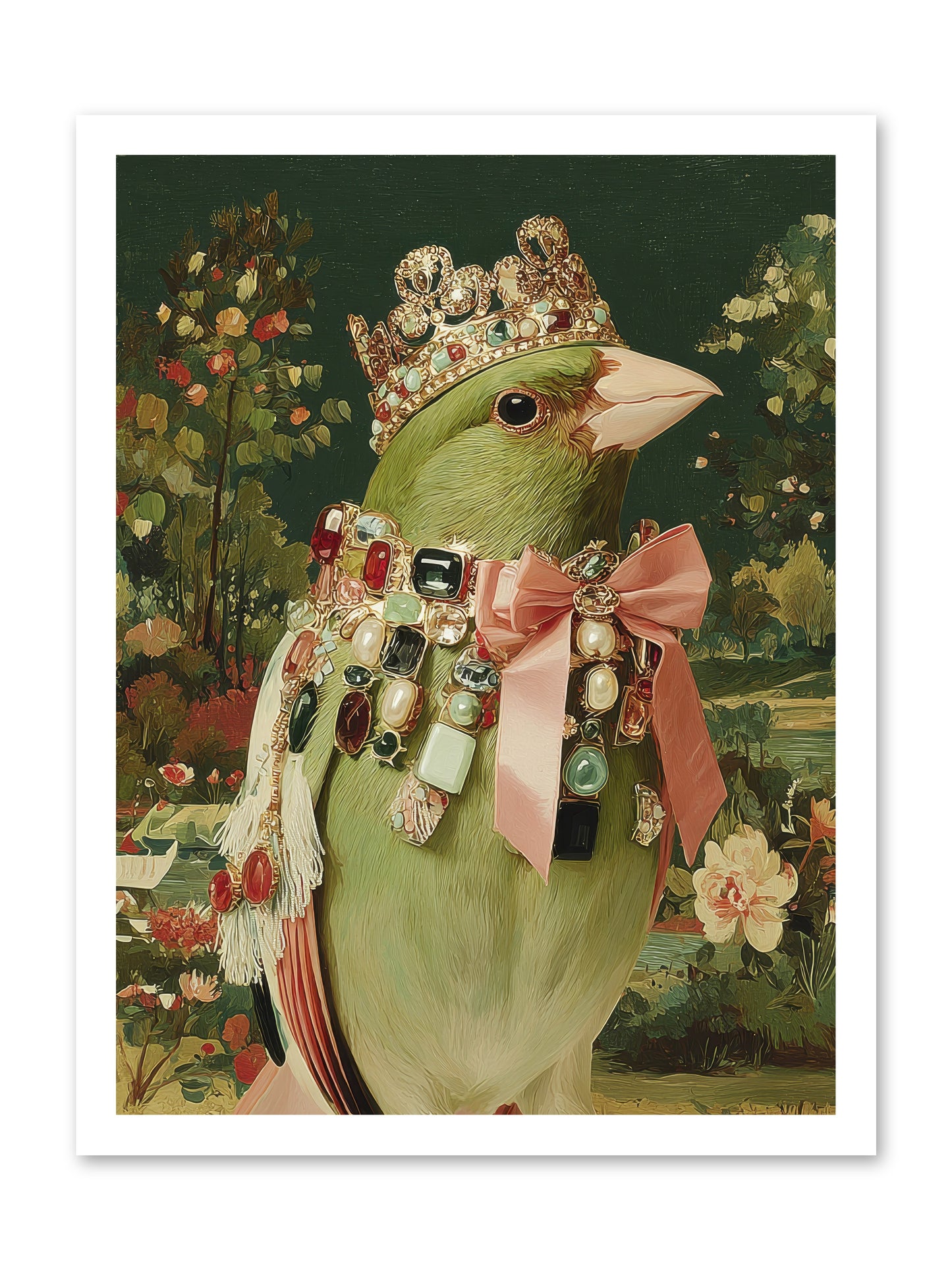 Pristine Whimsy -- Loose Canvas Print 18x24