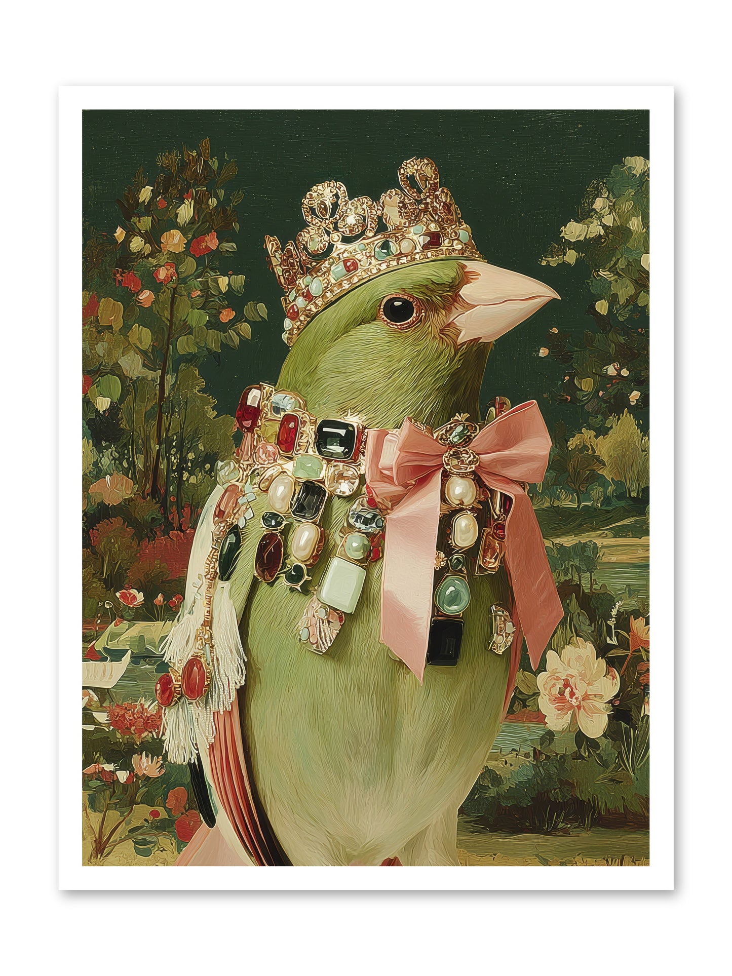 Pristine Whimsy -- Loose Canvas Print 24x32