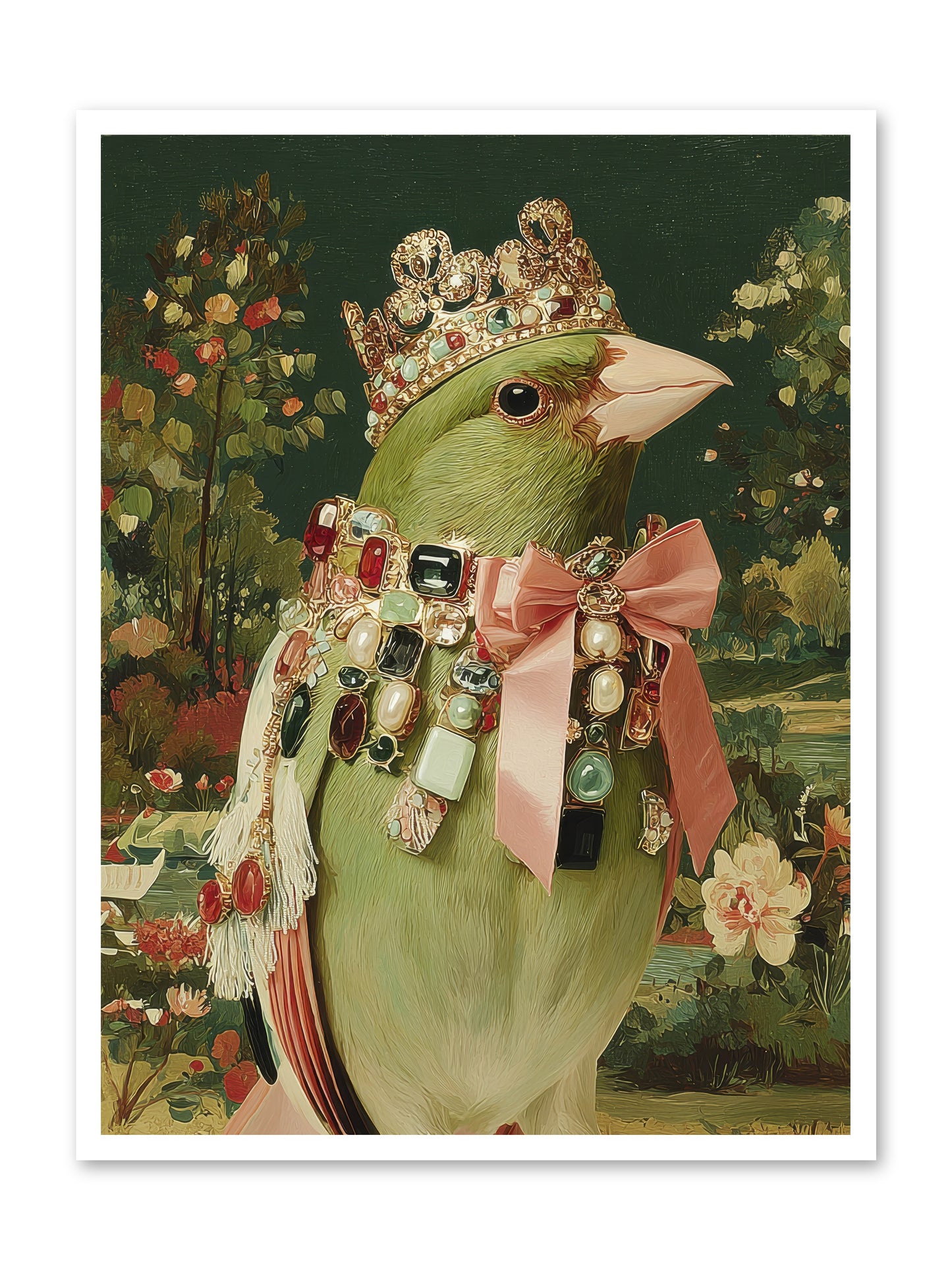 Pristine Whimsy -- Paper Print 30x40