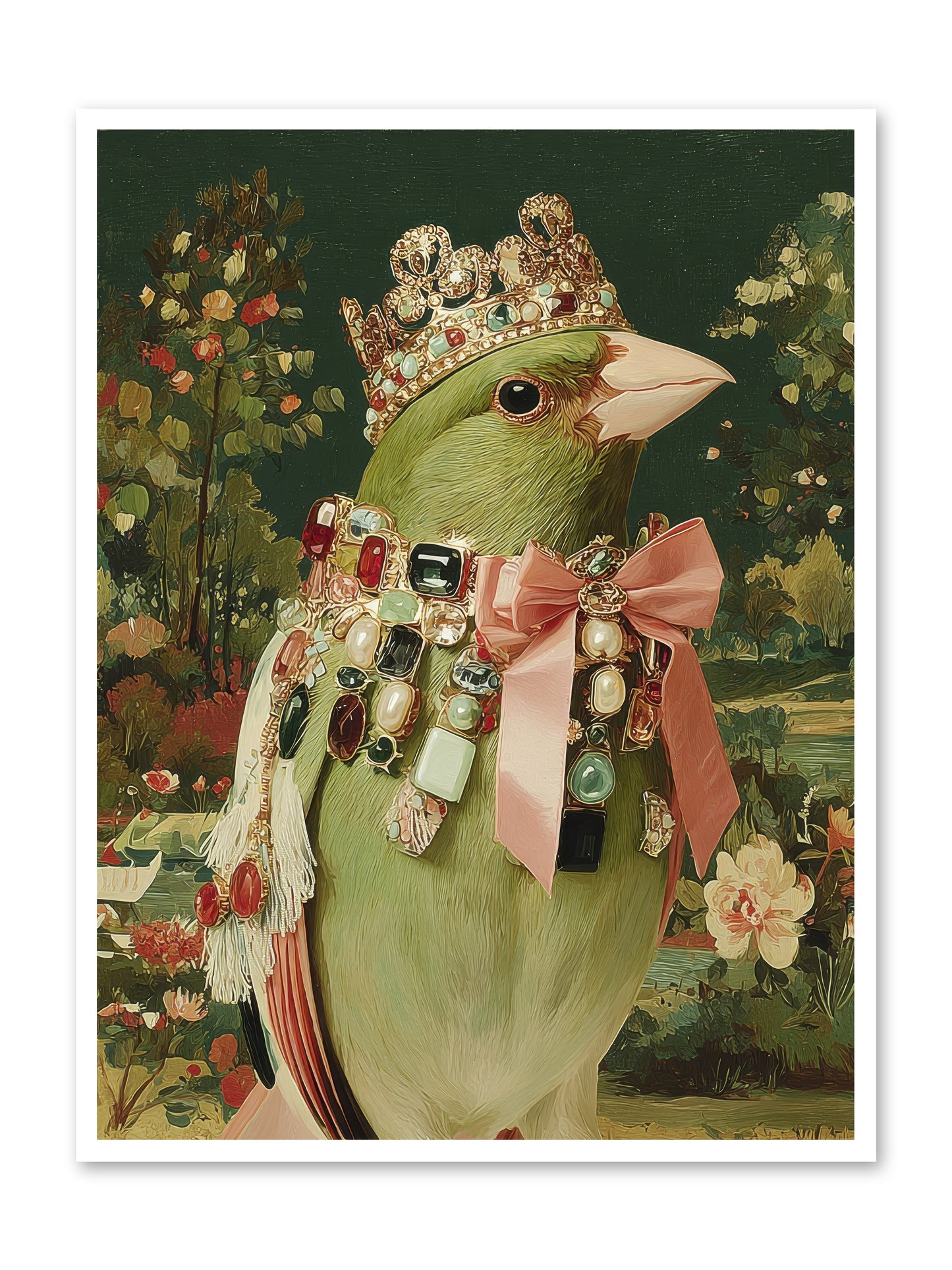 Pristine Whimsy -- Loose Canvas Print 36x48