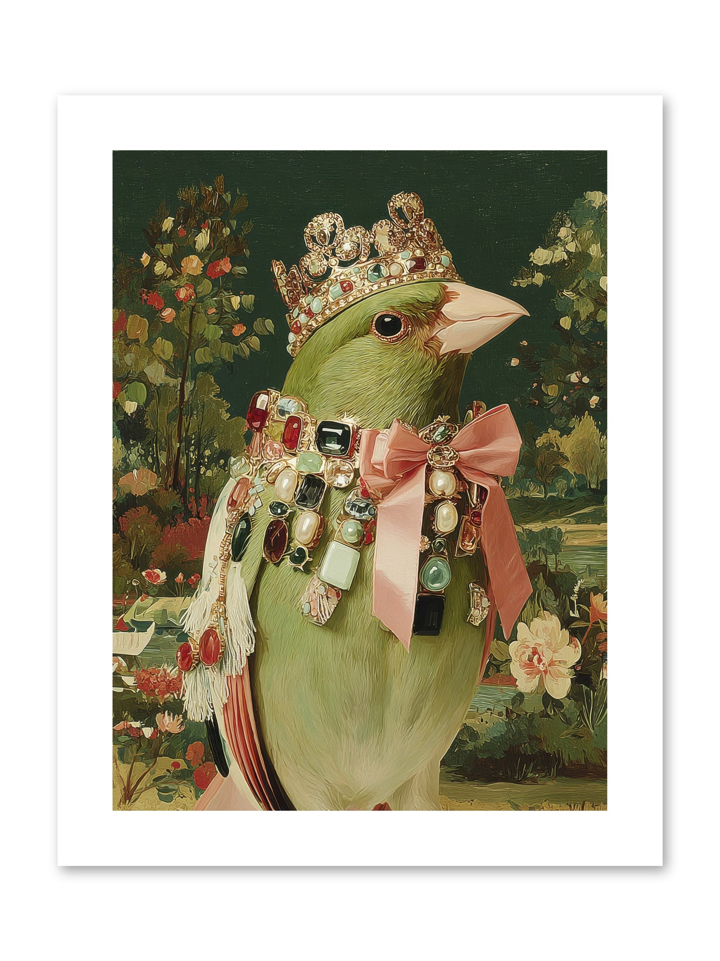 Pristine Whimsy -- Paper Print 9x12