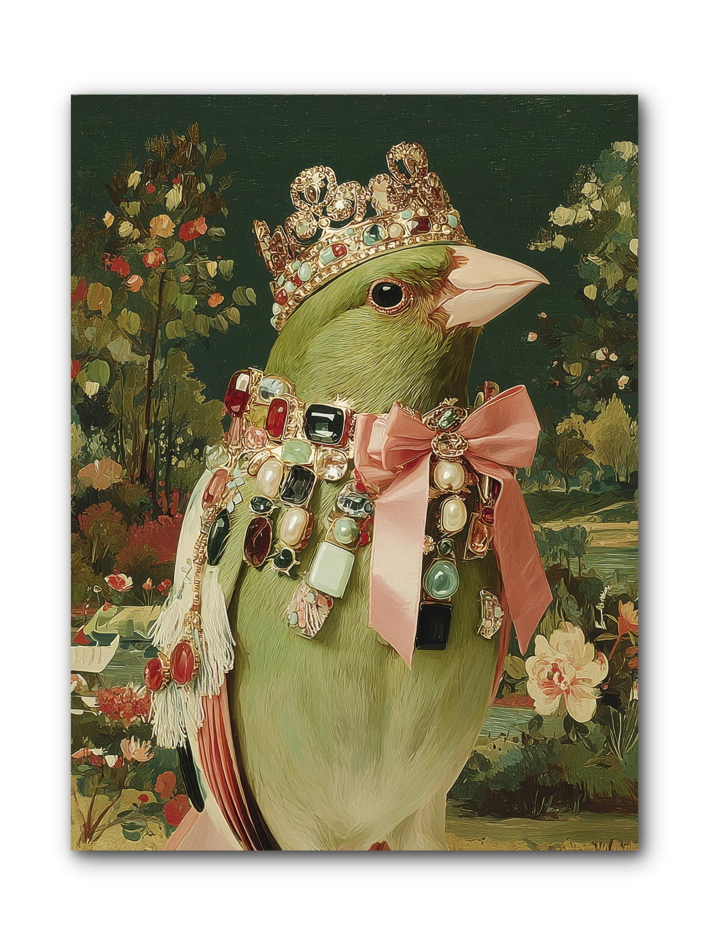 Pristine Whimsy -- Wrapped Canvas 9x12