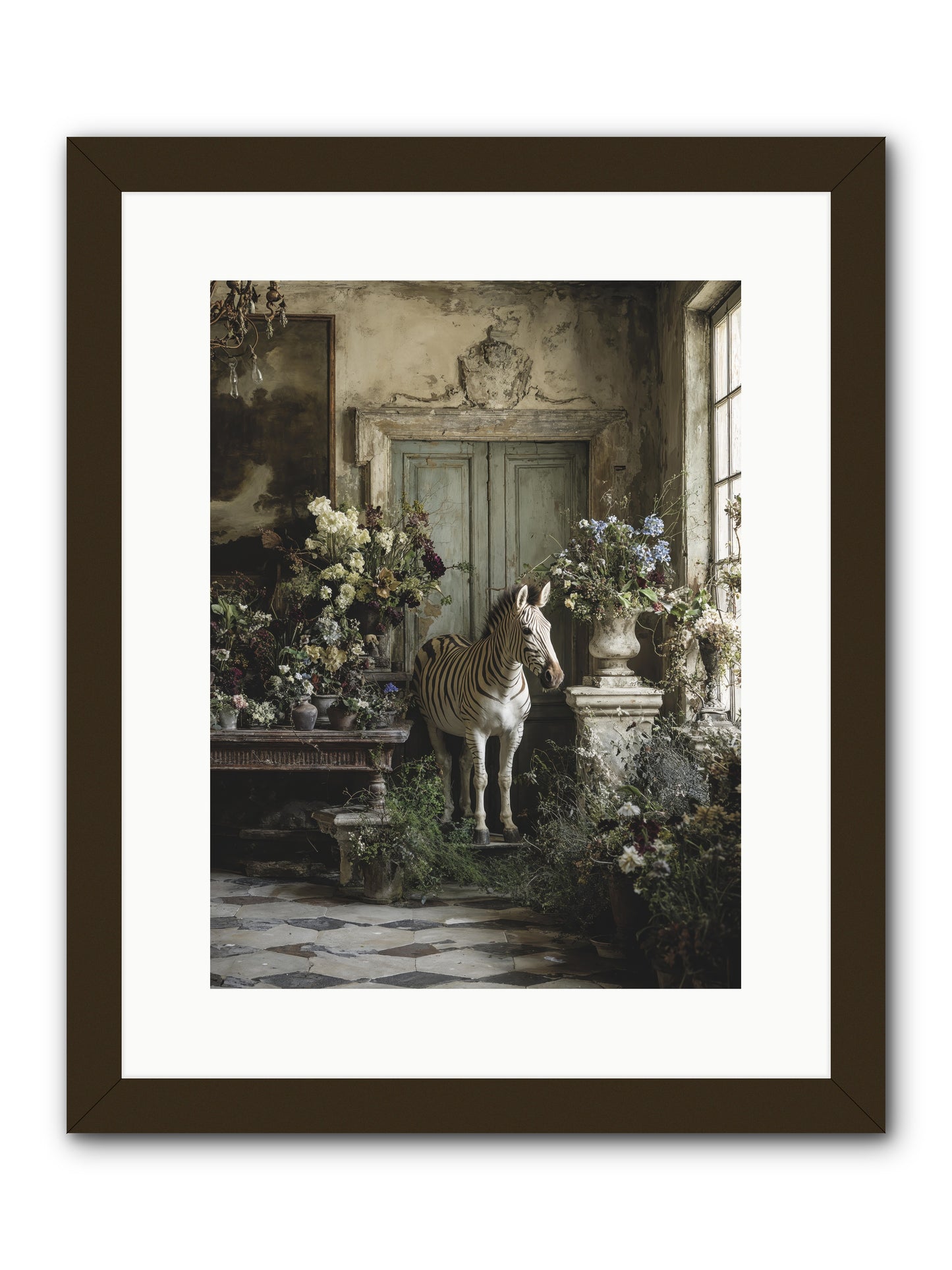 Private Eden -- Framed Print - Black 12x16
