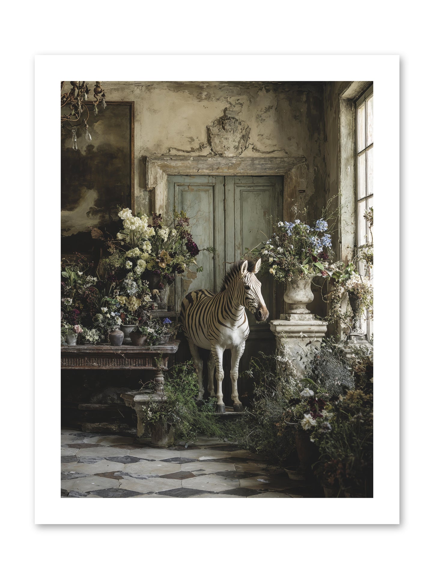 Private Eden -- Loose Canvas Print 12x16