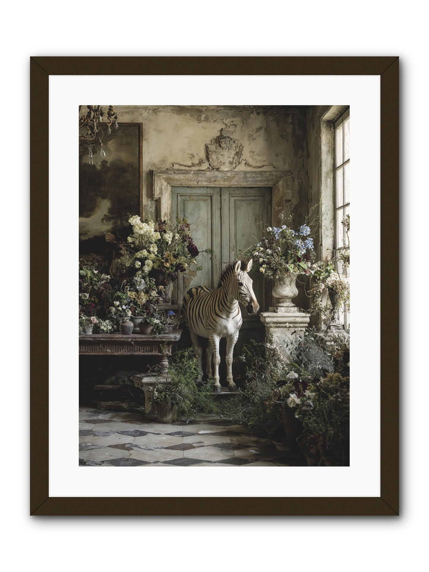 Private Eden -- Framed Print - Black 18x24