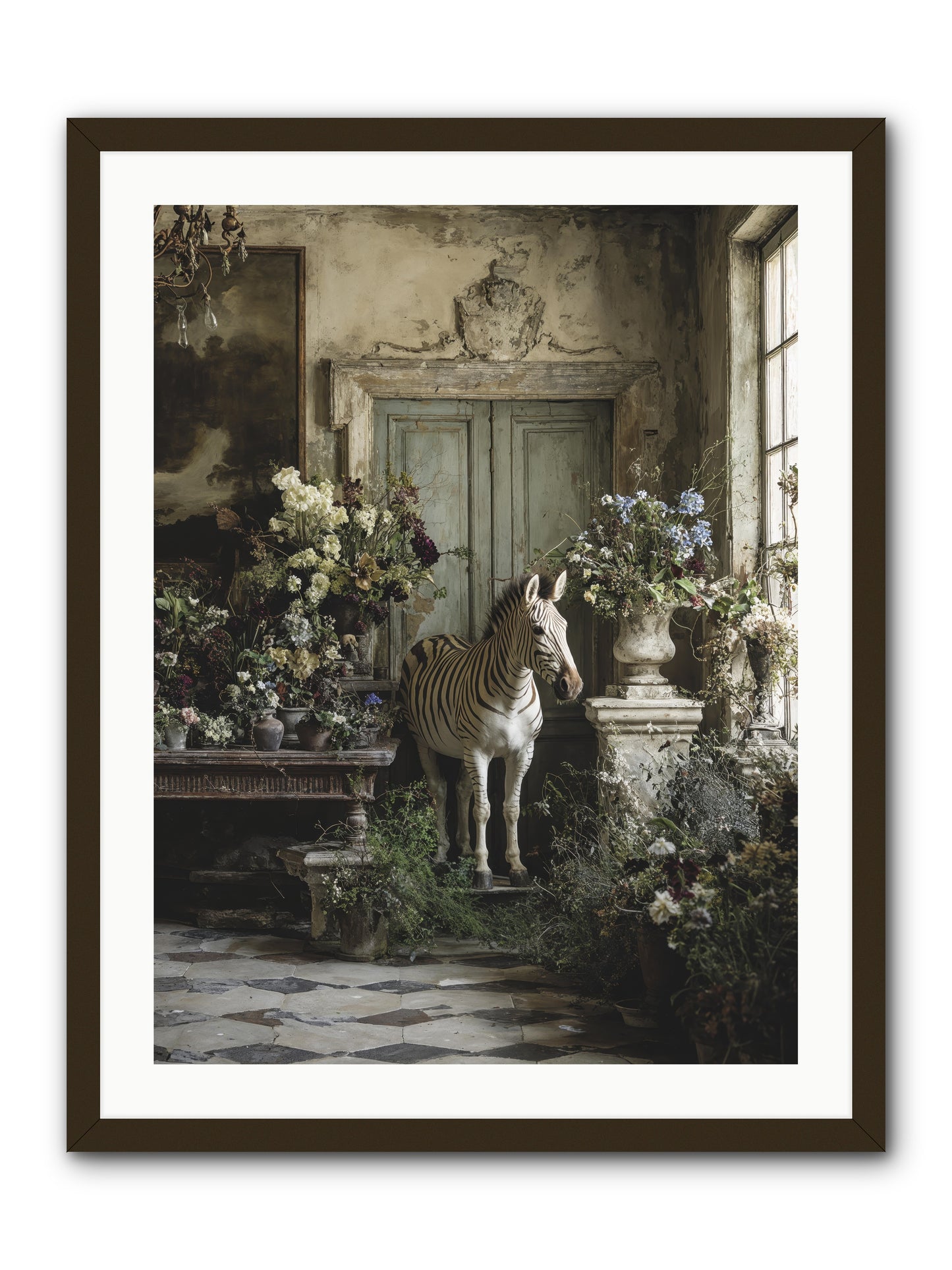 Private Eden -- Framed Print - Black 24x32